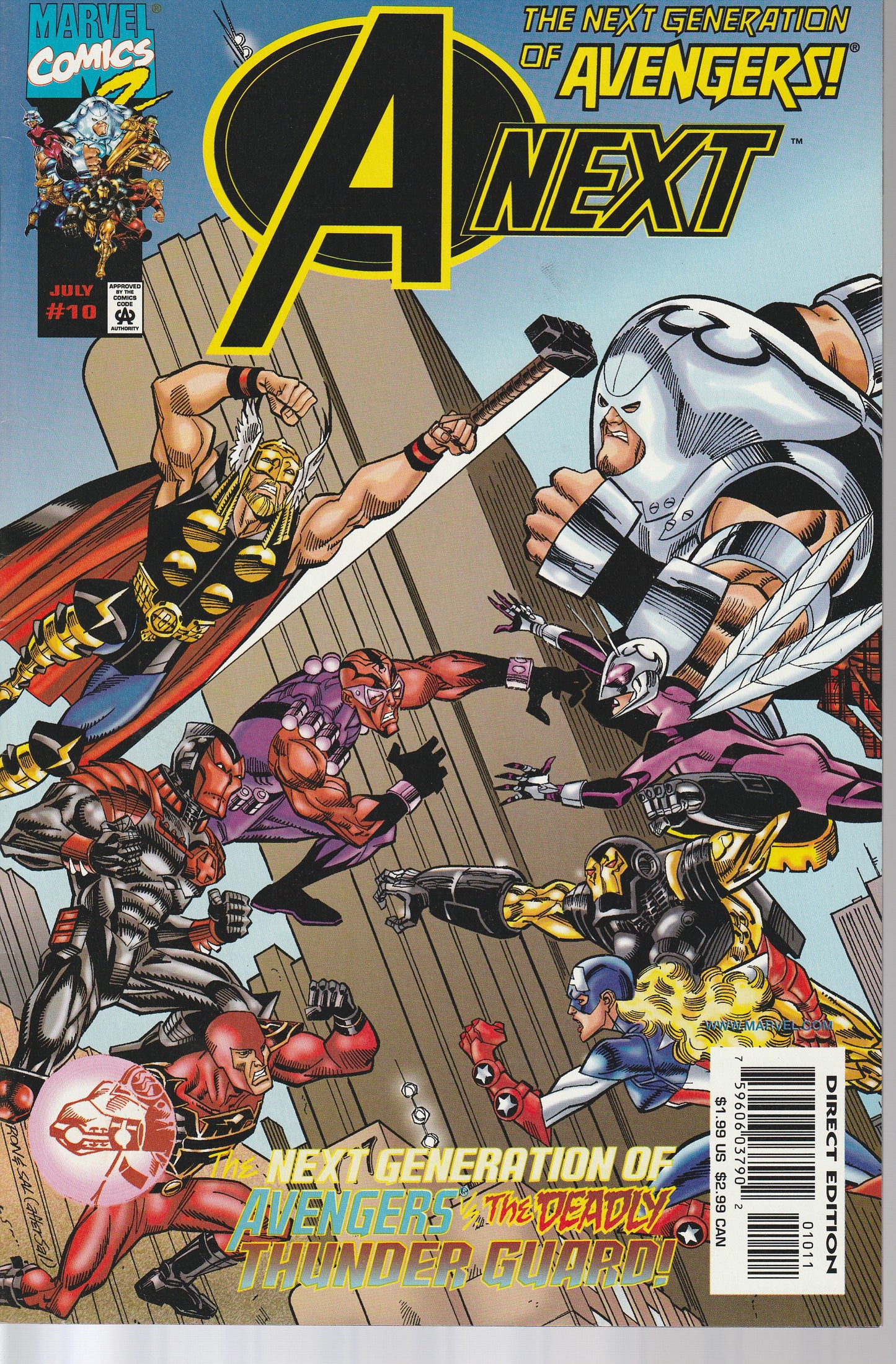 A-NEXT #10 - MARVEL - JUL 1999 - 1st full appearance of Hope Pym