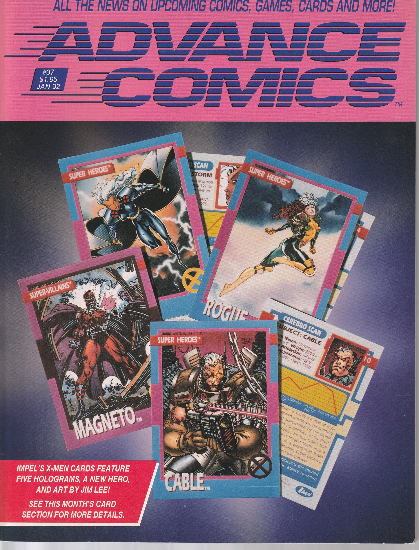 ADVANCE COMICS #37 - JAN 92