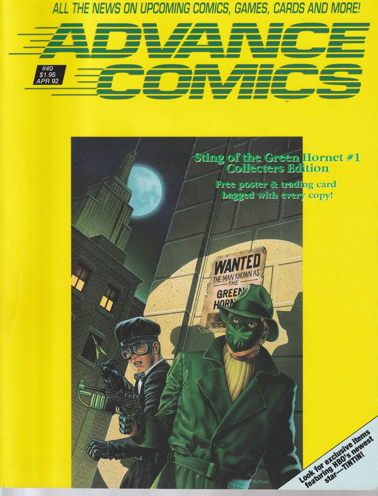 ADVANCE COMICS #40 - APR 92