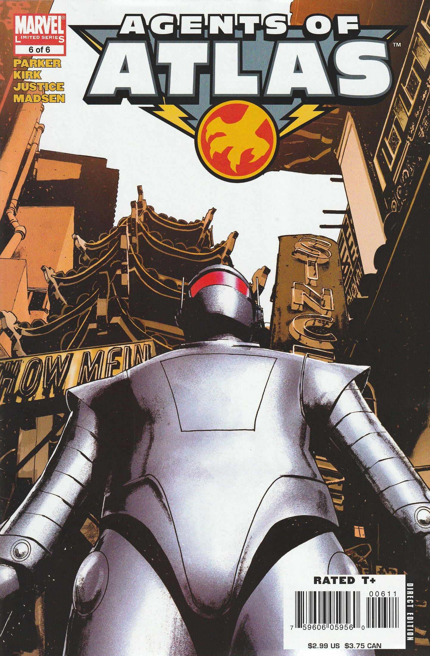 AGENTS OF ATLAS 1-6 * COMPLETE SET