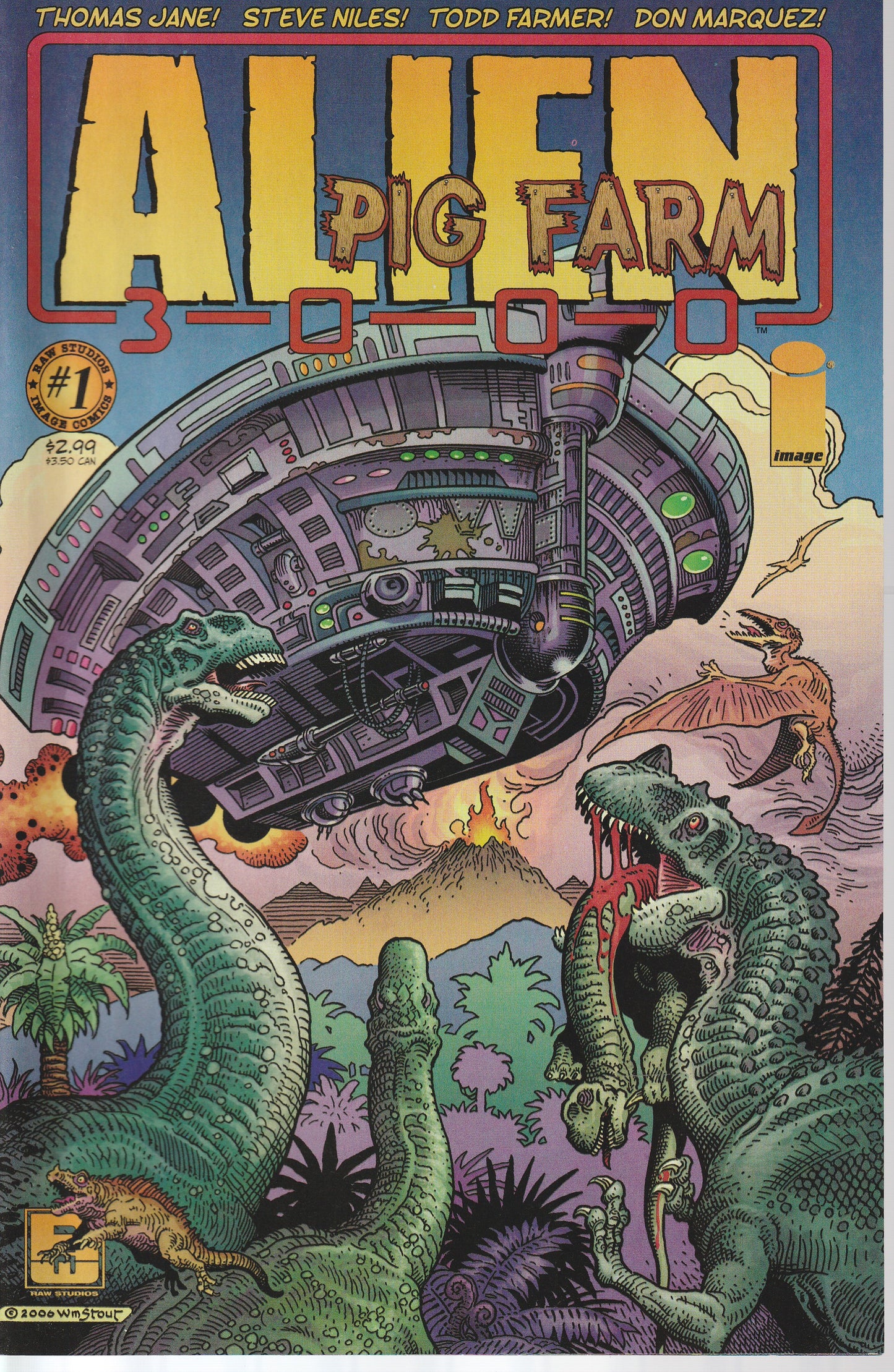 ALIEN PIG FARM 3000 1-4 * COMPLETE SET