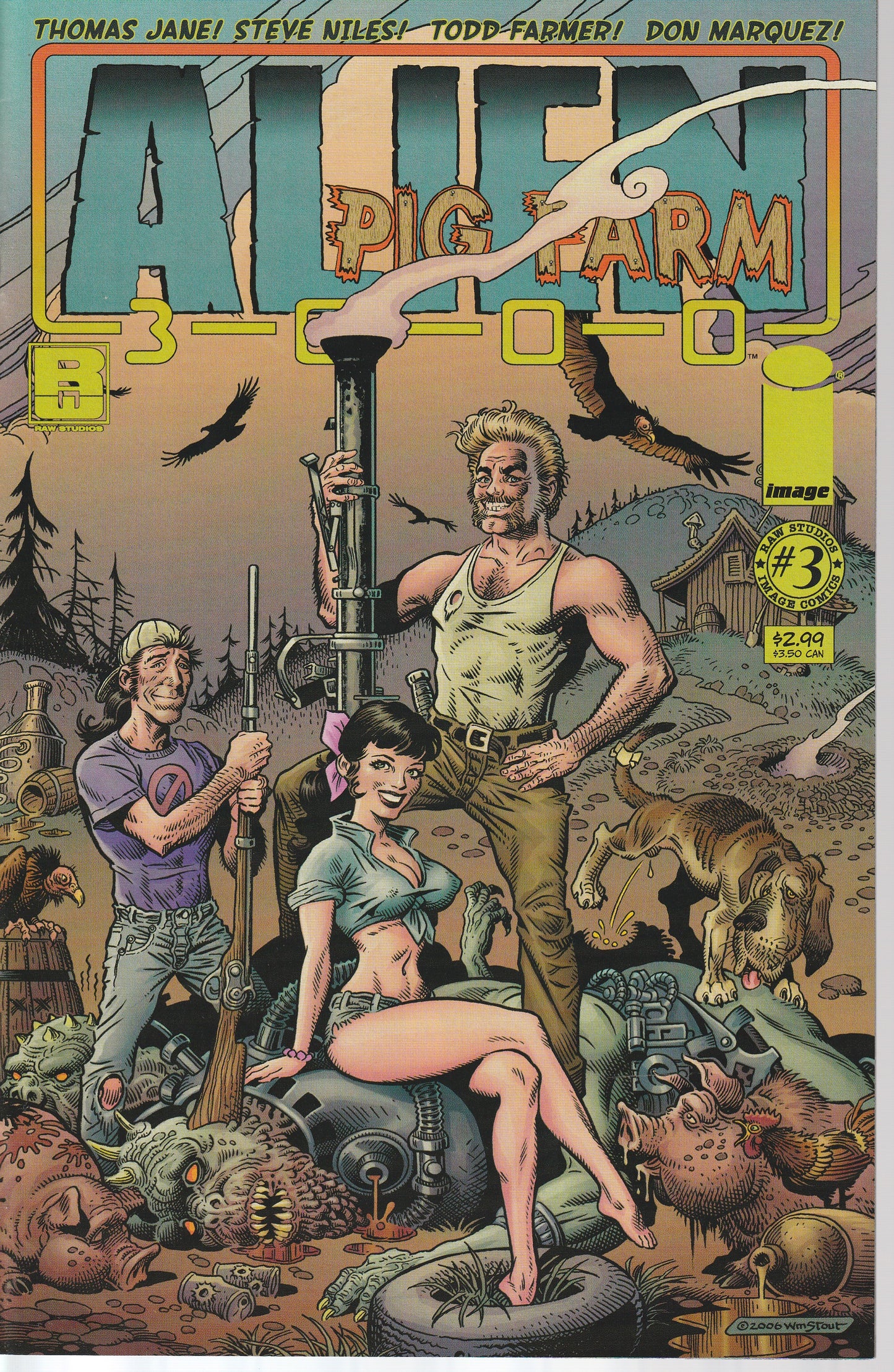 ALIEN PIG FARM 3000 1-4 * COMPLETE SET