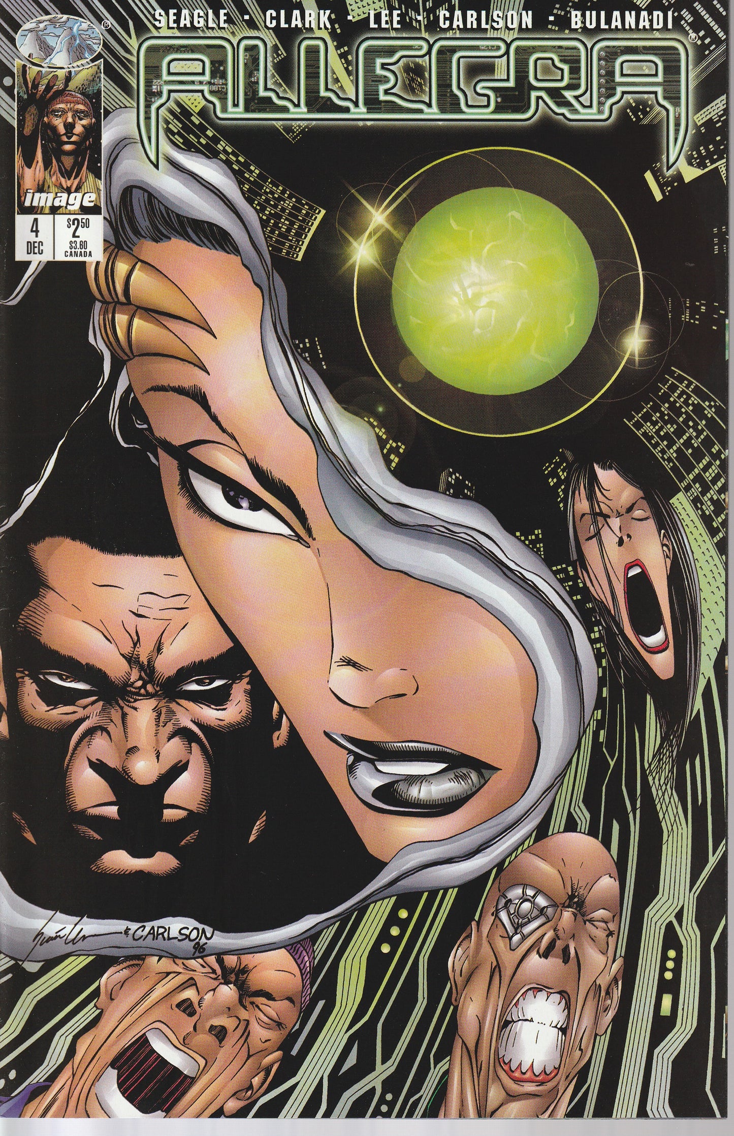 ALLEGRA 1-4 * IMAGE COMICS - AUG 1996 -COMPLETE SET