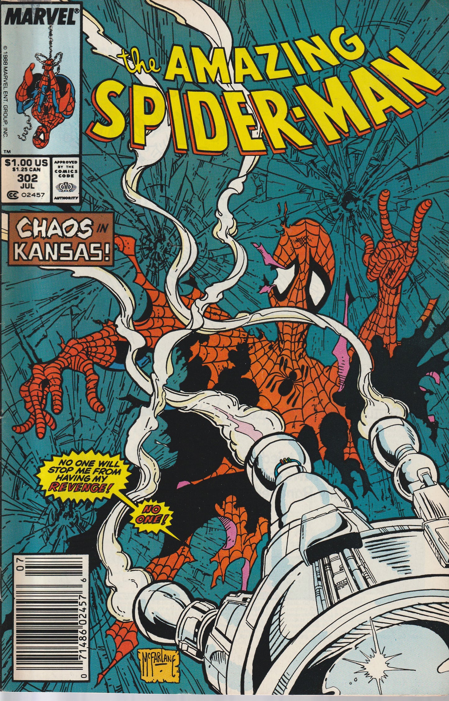 AMAZING SPIDER-MAN #302 - McFARLANE ART