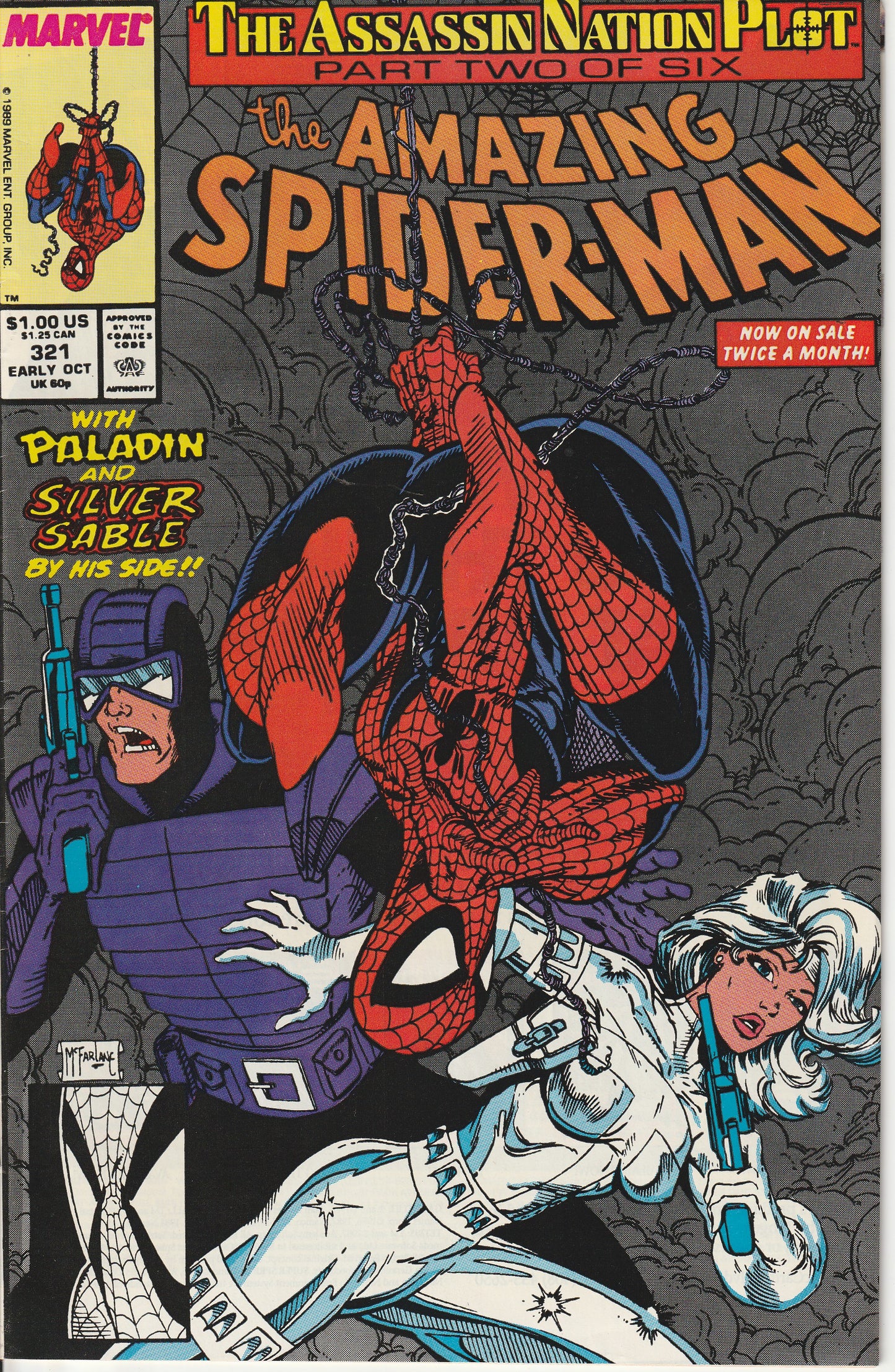 AMAZING SPIDER-MAN #321 - MARVEL COMICS 0CT 1989