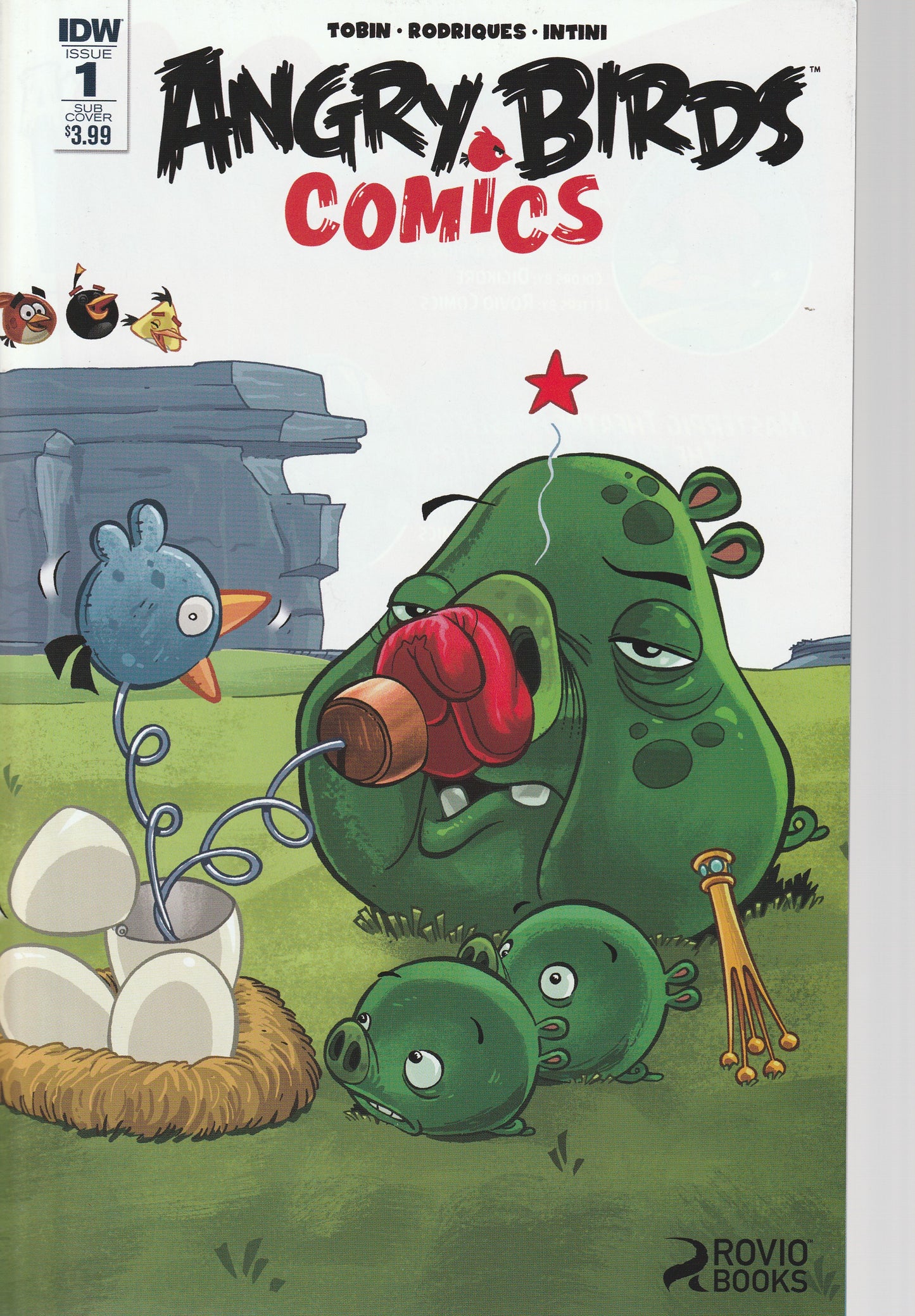 ANGRY BIRDS COMICS * 6 BOOK LOT * 2016 SERIES