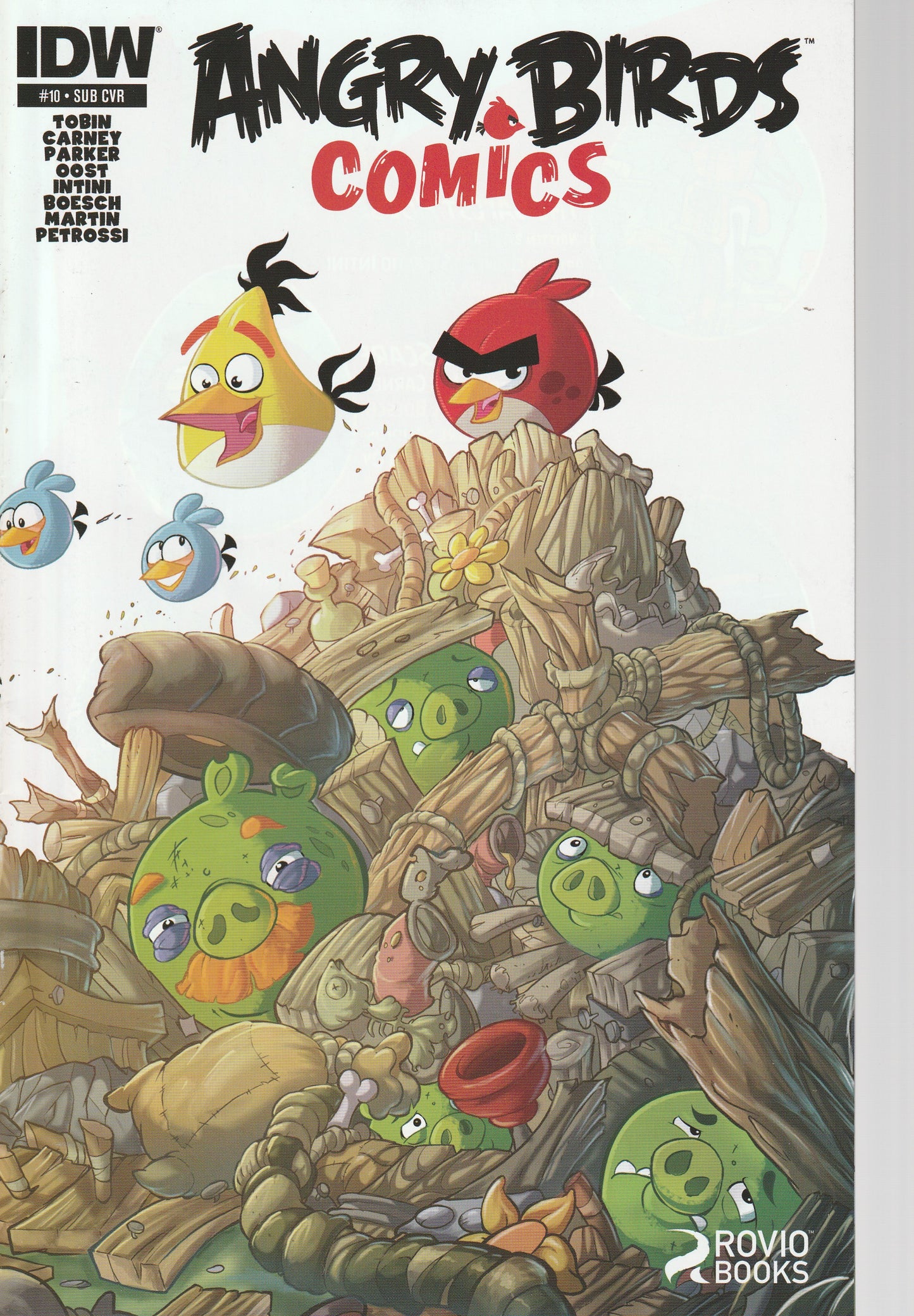 ANGRY BIRDS - 11 COMIC LOT