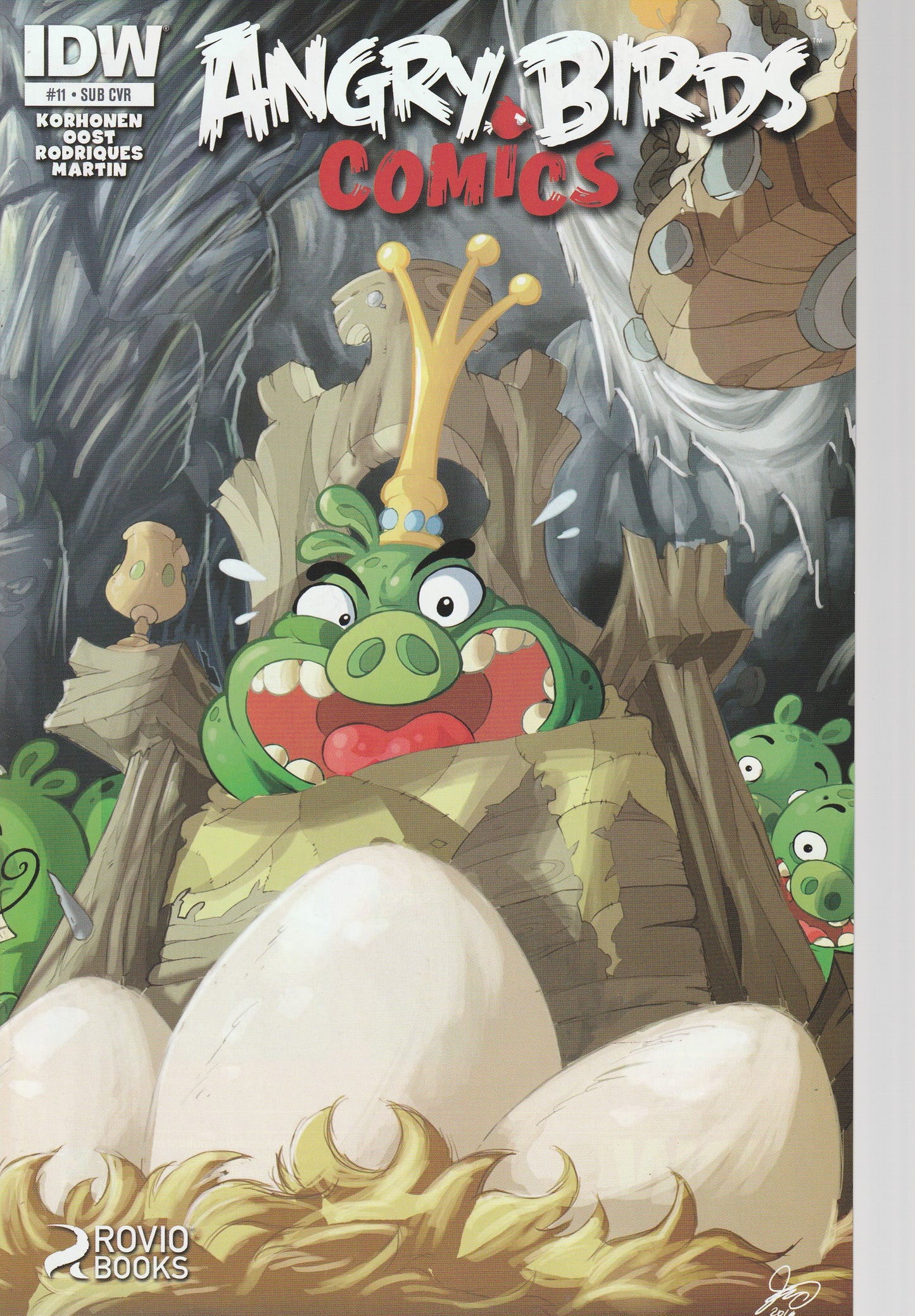 ANGRY BIRDS - 11 COMIC LOT