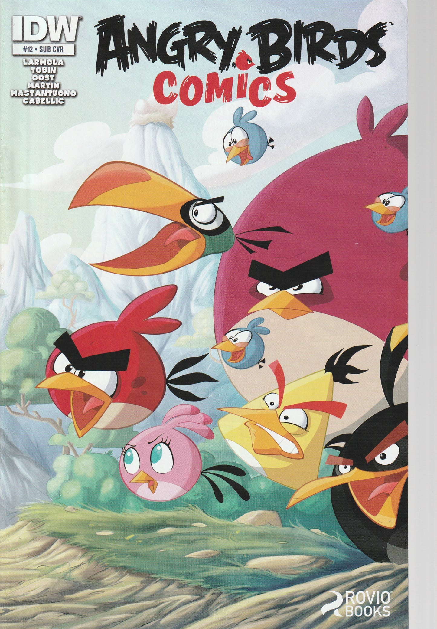 ANGRY BIRDS - 11 COMIC LOT