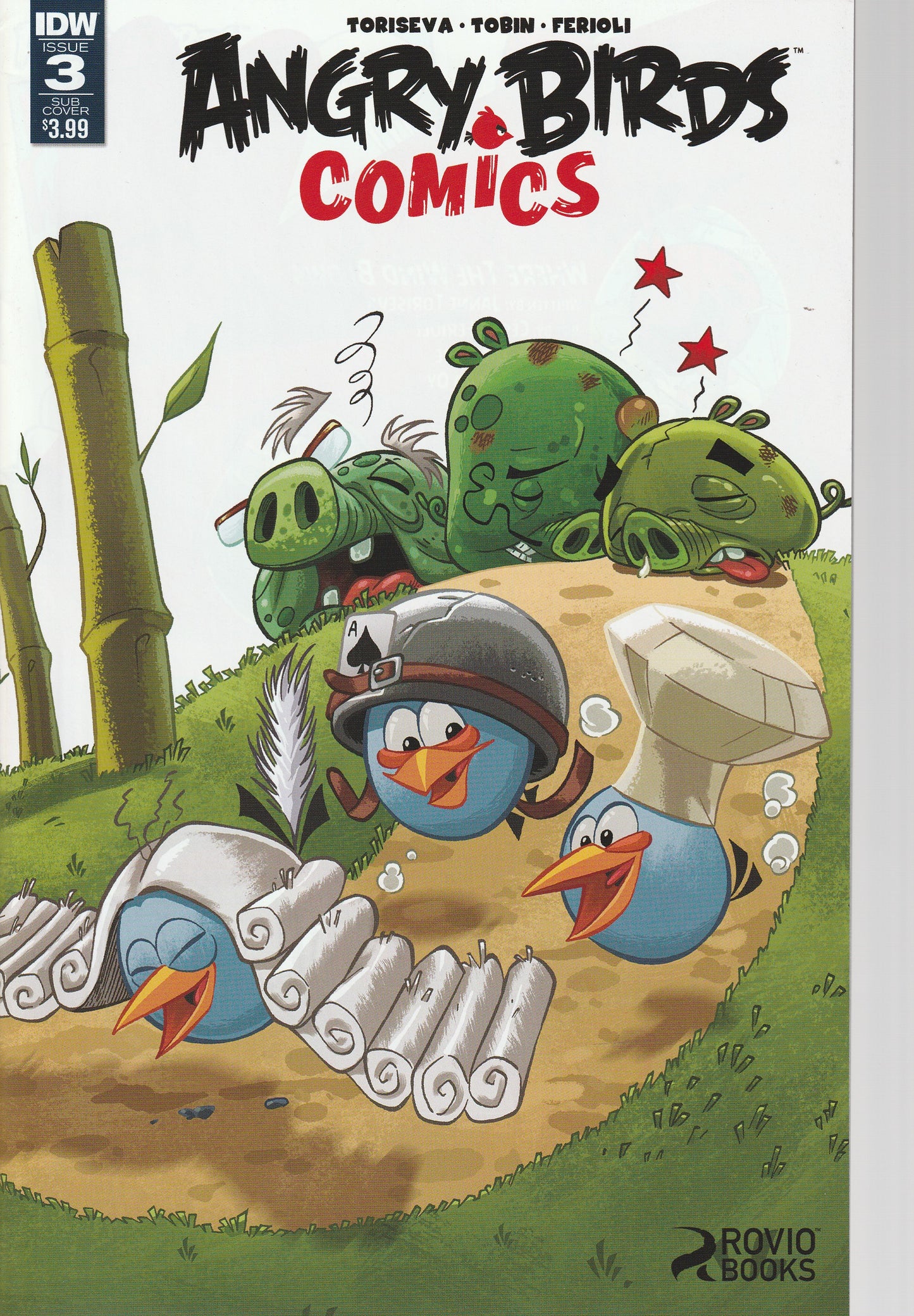 ANGRY BIRDS COMICS * 6 BOOK LOT * 2016 SERIES
