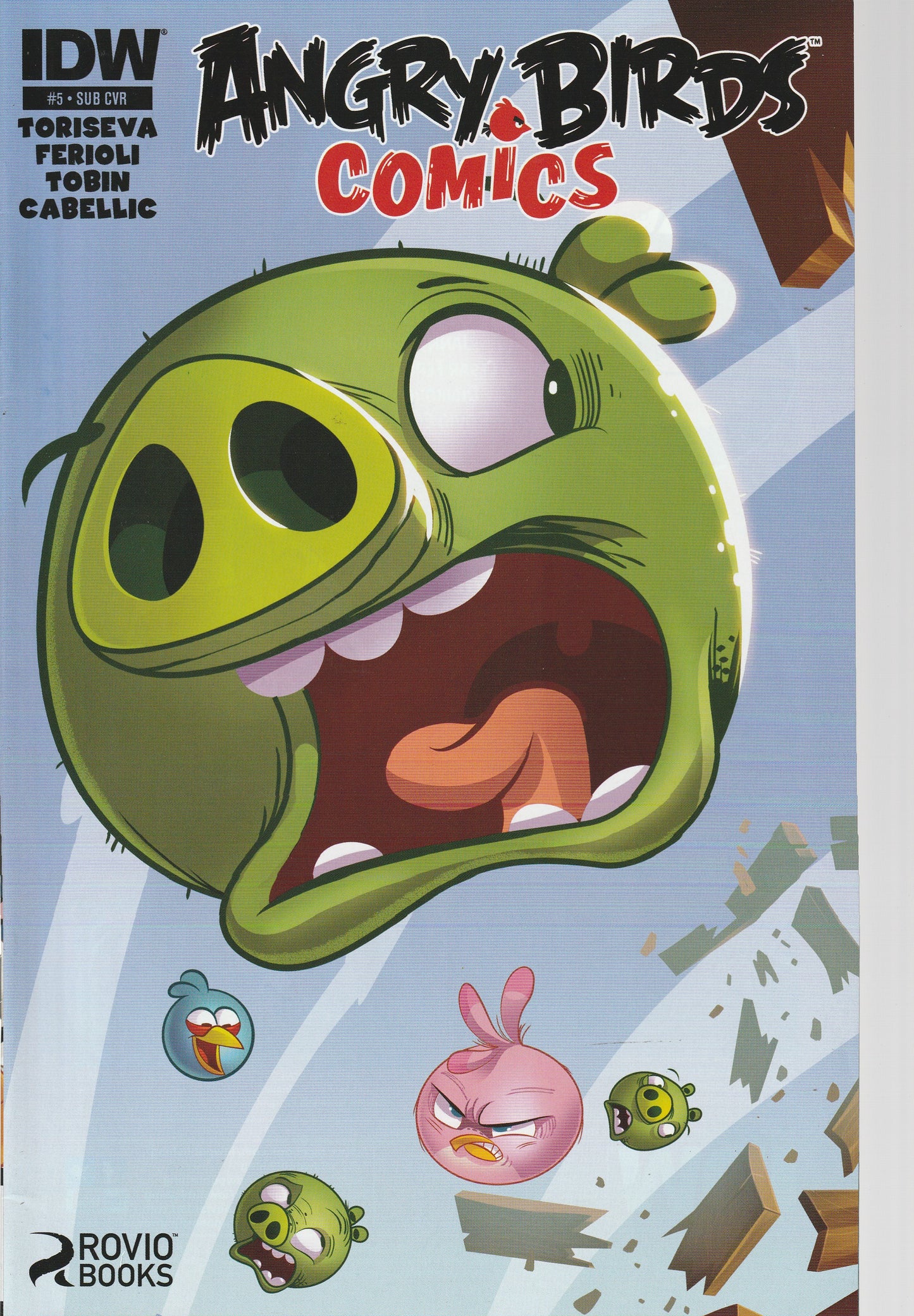 ANGRY BIRDS - 11 COMIC LOT