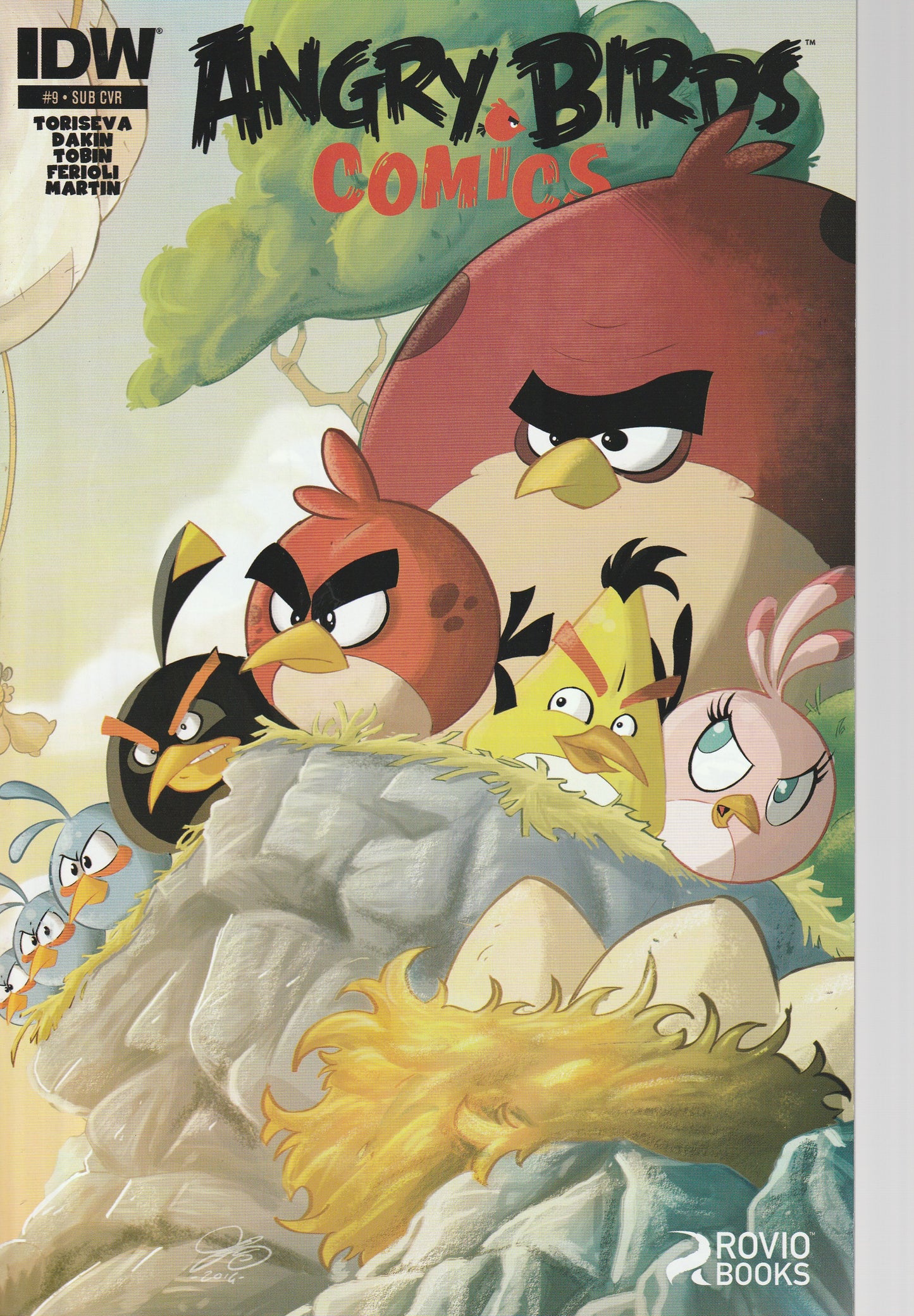 ANGRY BIRDS - 11 COMIC LOT