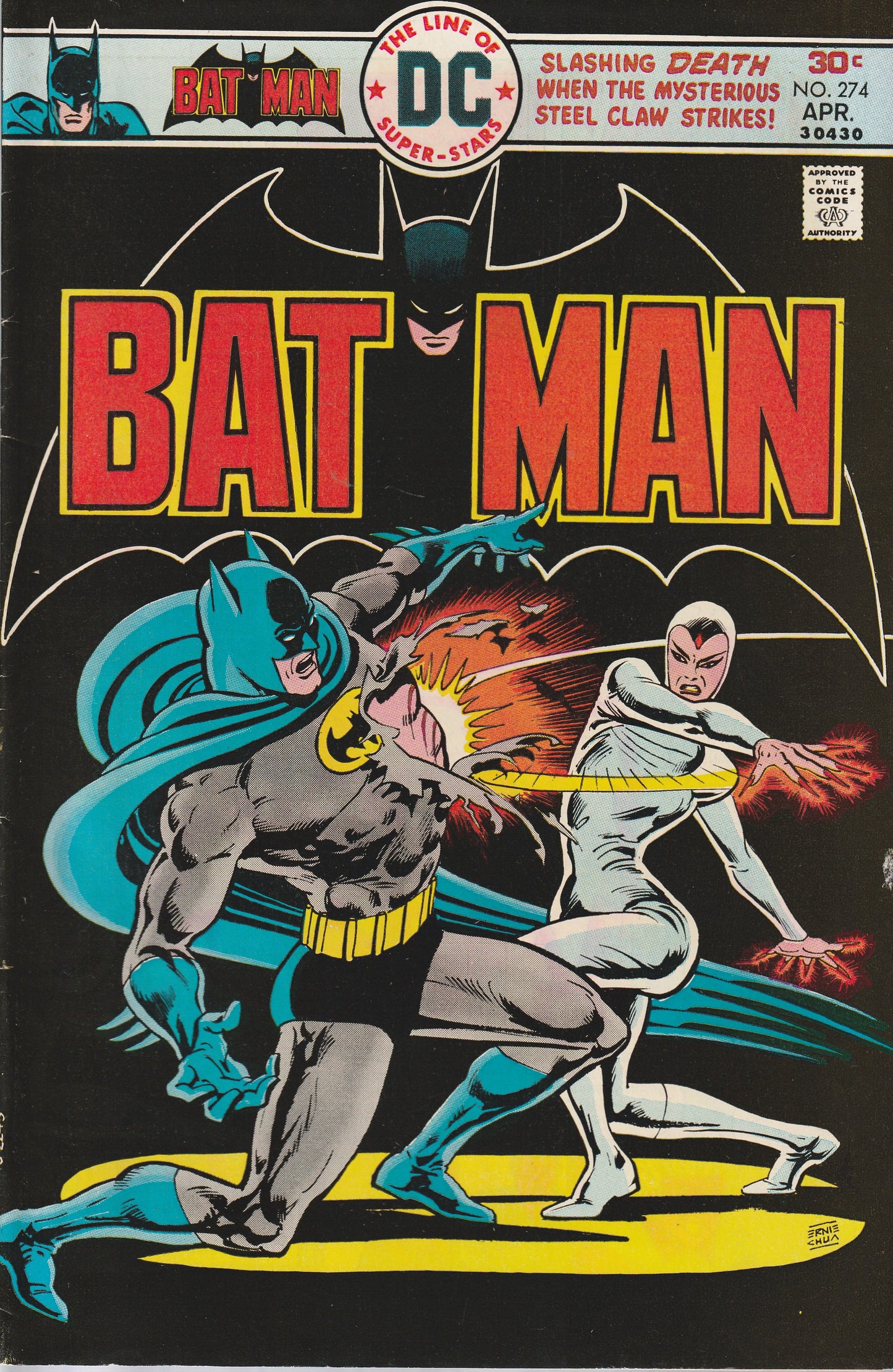BATMAN #274 - DC COMICS - APRIL 1976
