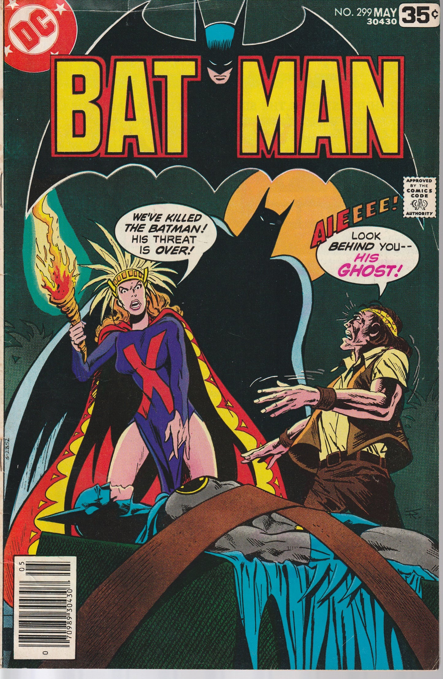 BATMAN #299 - DC COMICS - MAY 1978