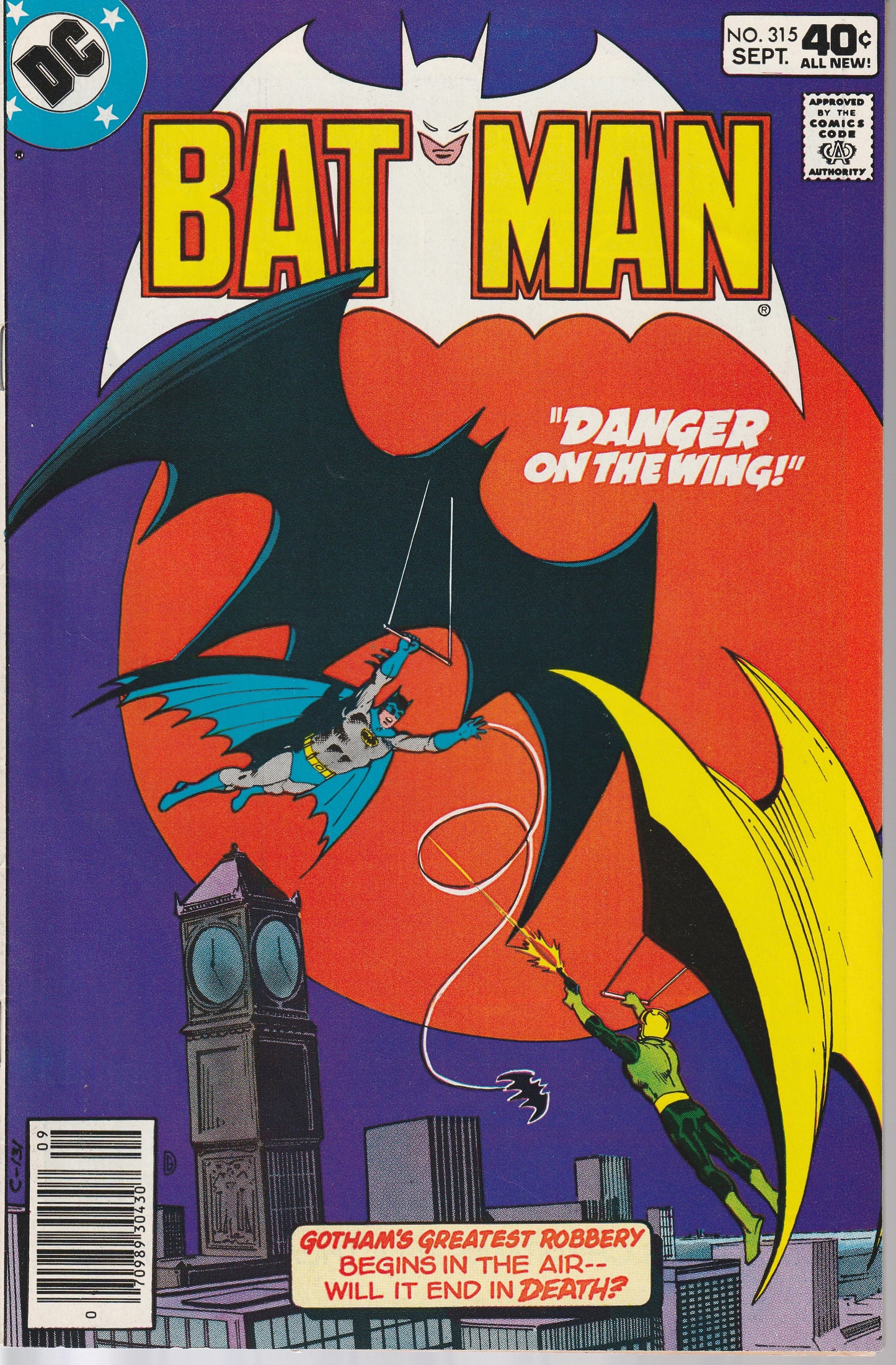 BATMAN #315 - DC COMICS - SEP 1979 (8.0)