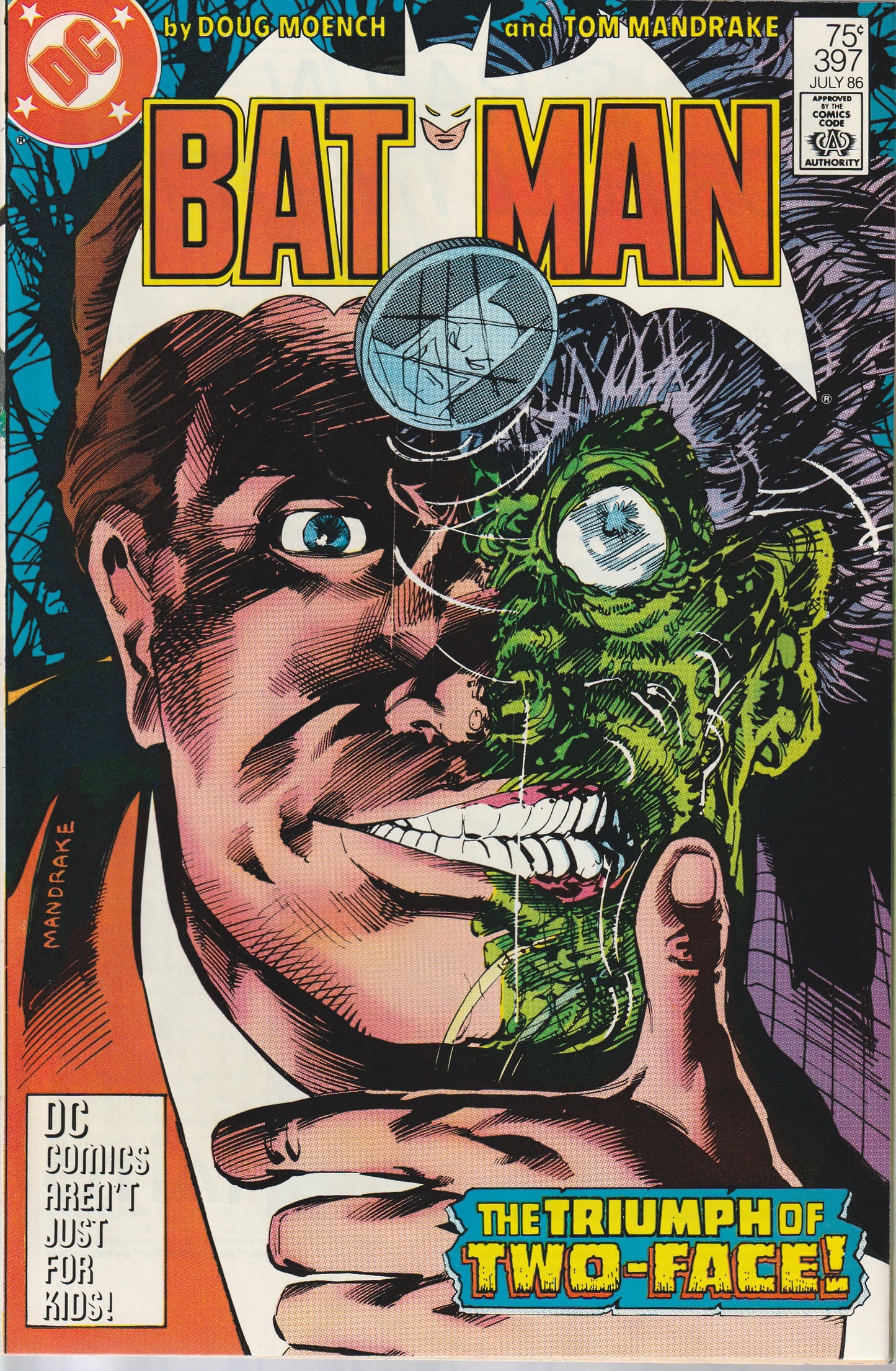 BATMAN #397 - DC COMICS - MAR 18 1986 (9.4)