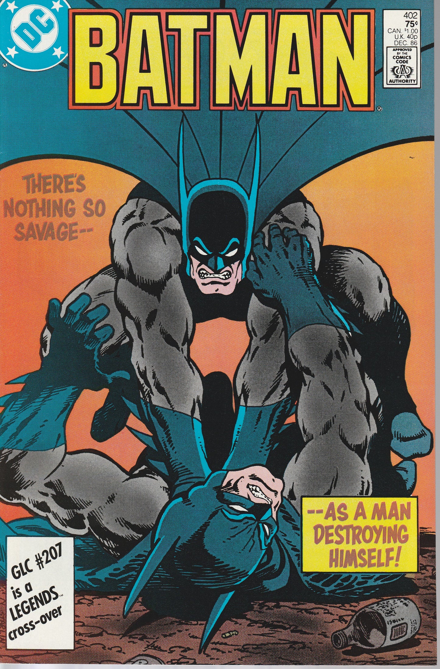 BATMAN #402 - DC COMICS - AUG 19 1986 (9.6)