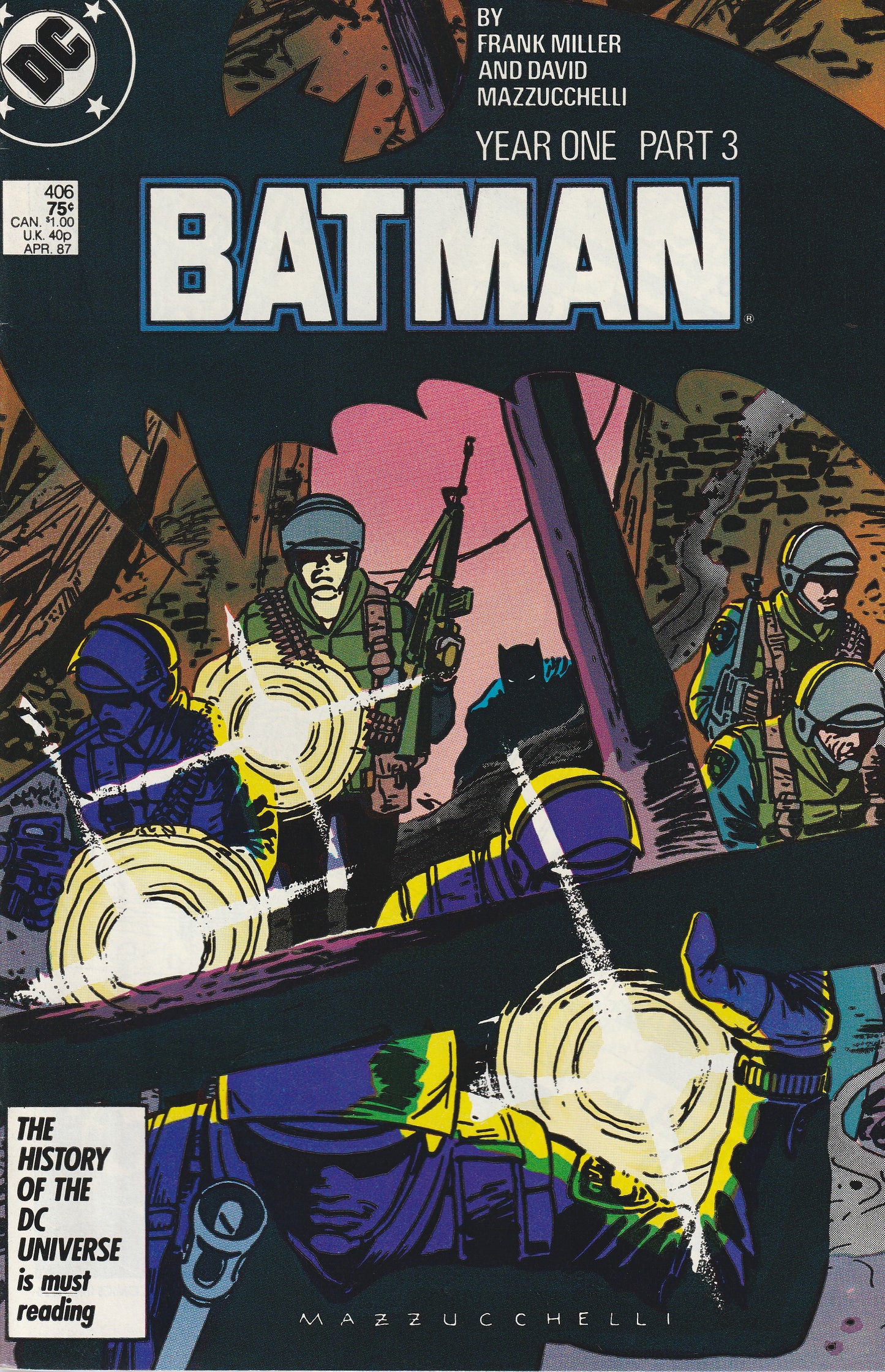 BATMAN #406 - DC COMICS - DEC 16 1986 (7.0)