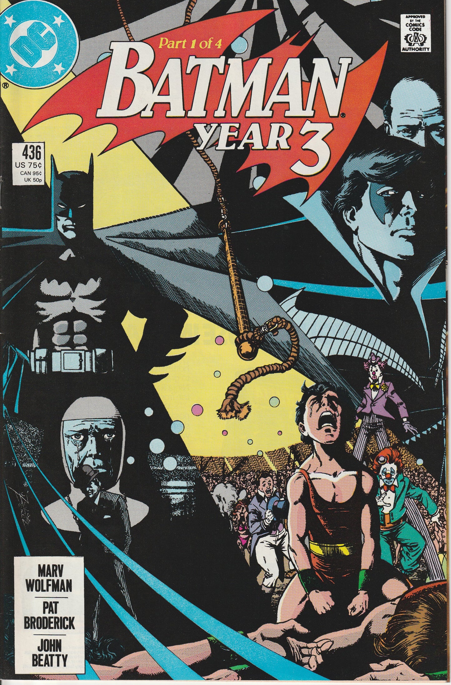 BATMAN #436 - DC COMICS - JUN 15 1989 - (7.0)