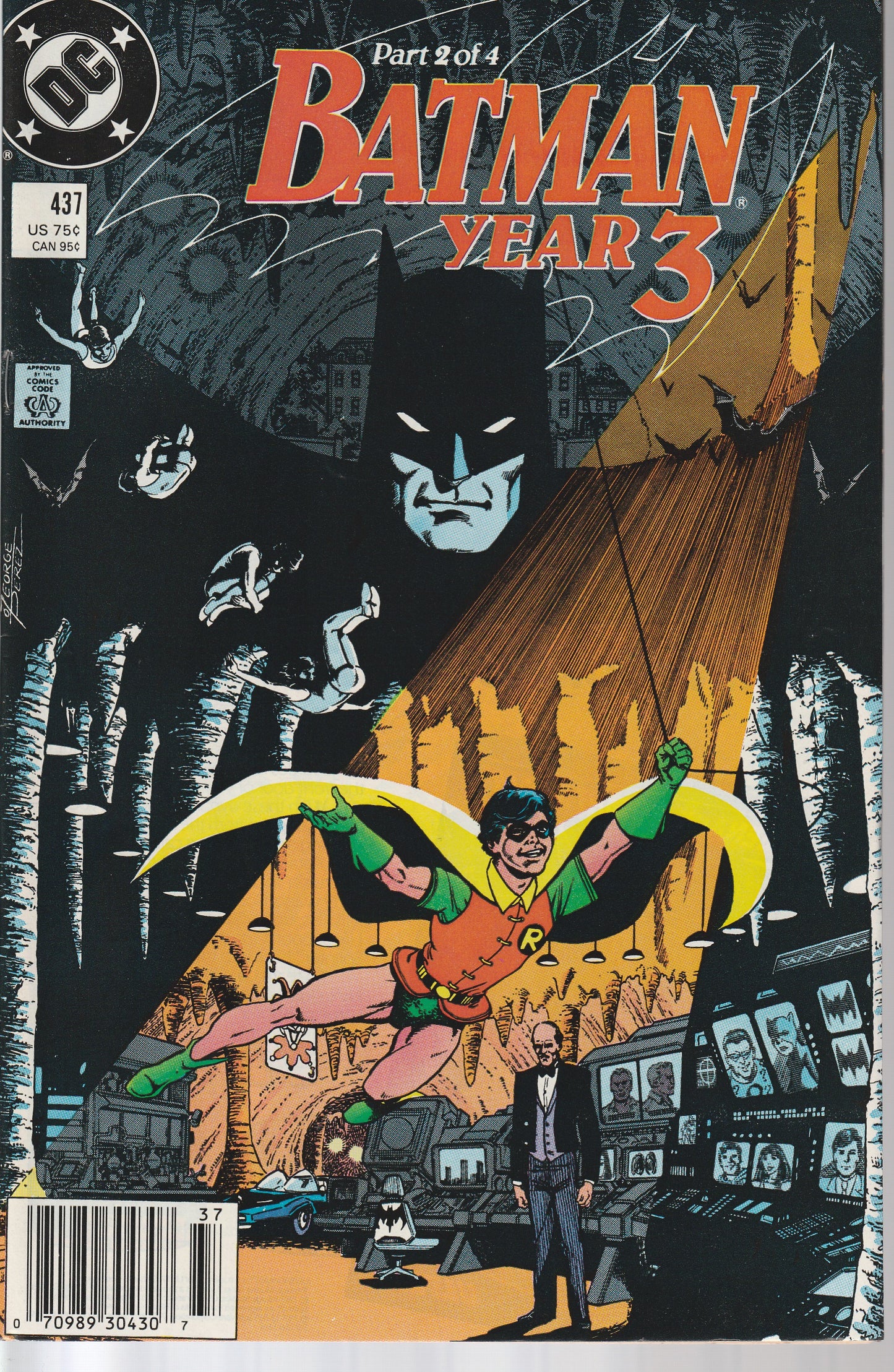 BATMAN #437 - DC COMICS - JUN 1989 (8.5-9.0)