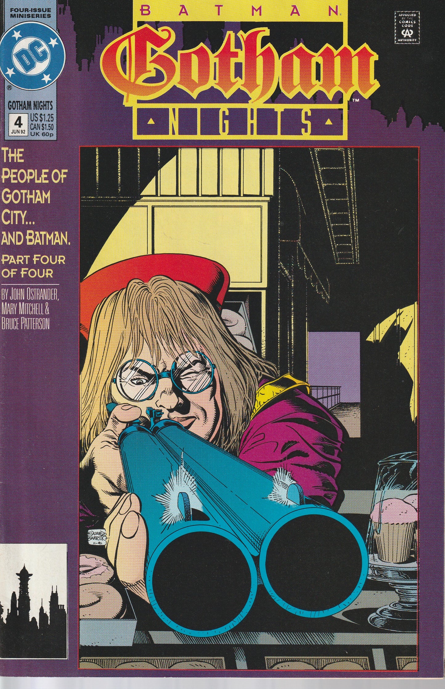 BATMAN GOTHAM NIGHTS 1-4 * COMPLETE SET