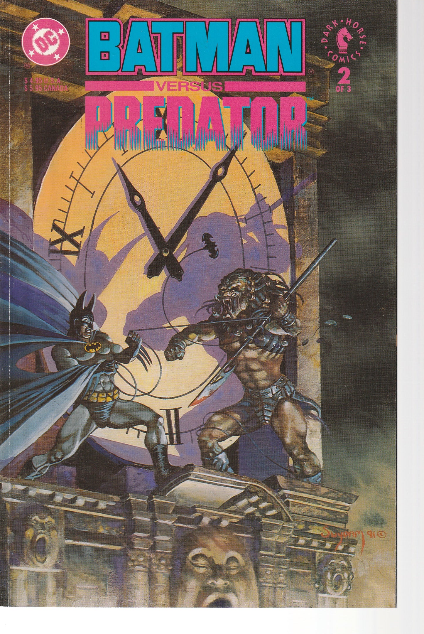 BATMAN VERSUS PREDATOR 1-3 * COMPLETE SET