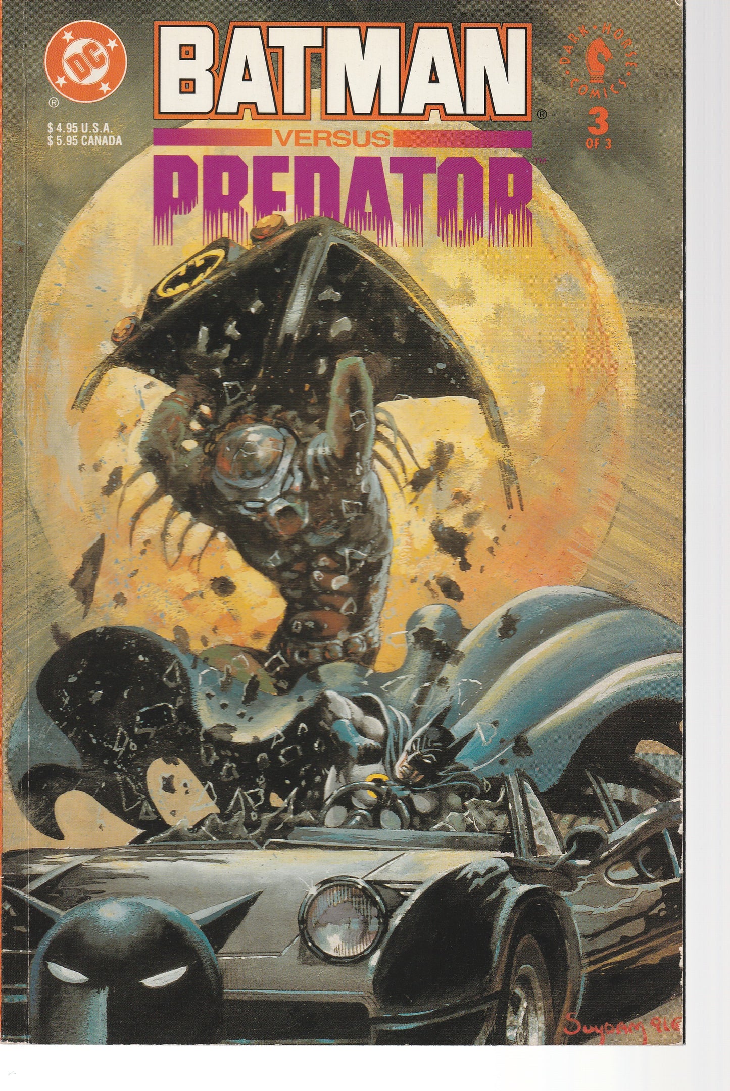 BATMAN VERSUS PREDATOR 1-3 * COMPLETE SET