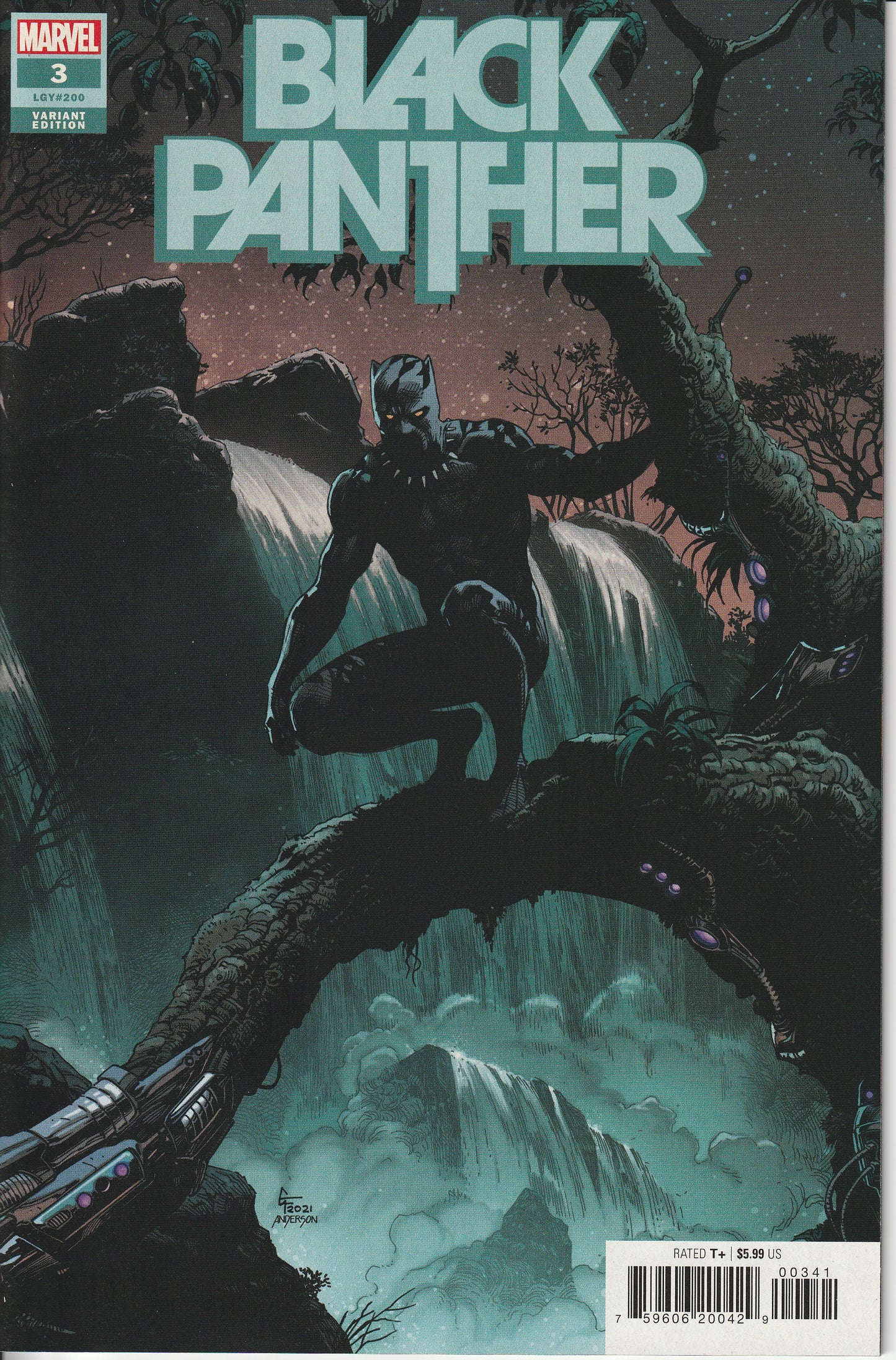 BLACK PANTHER #3 COVER D (GARY FRANK)