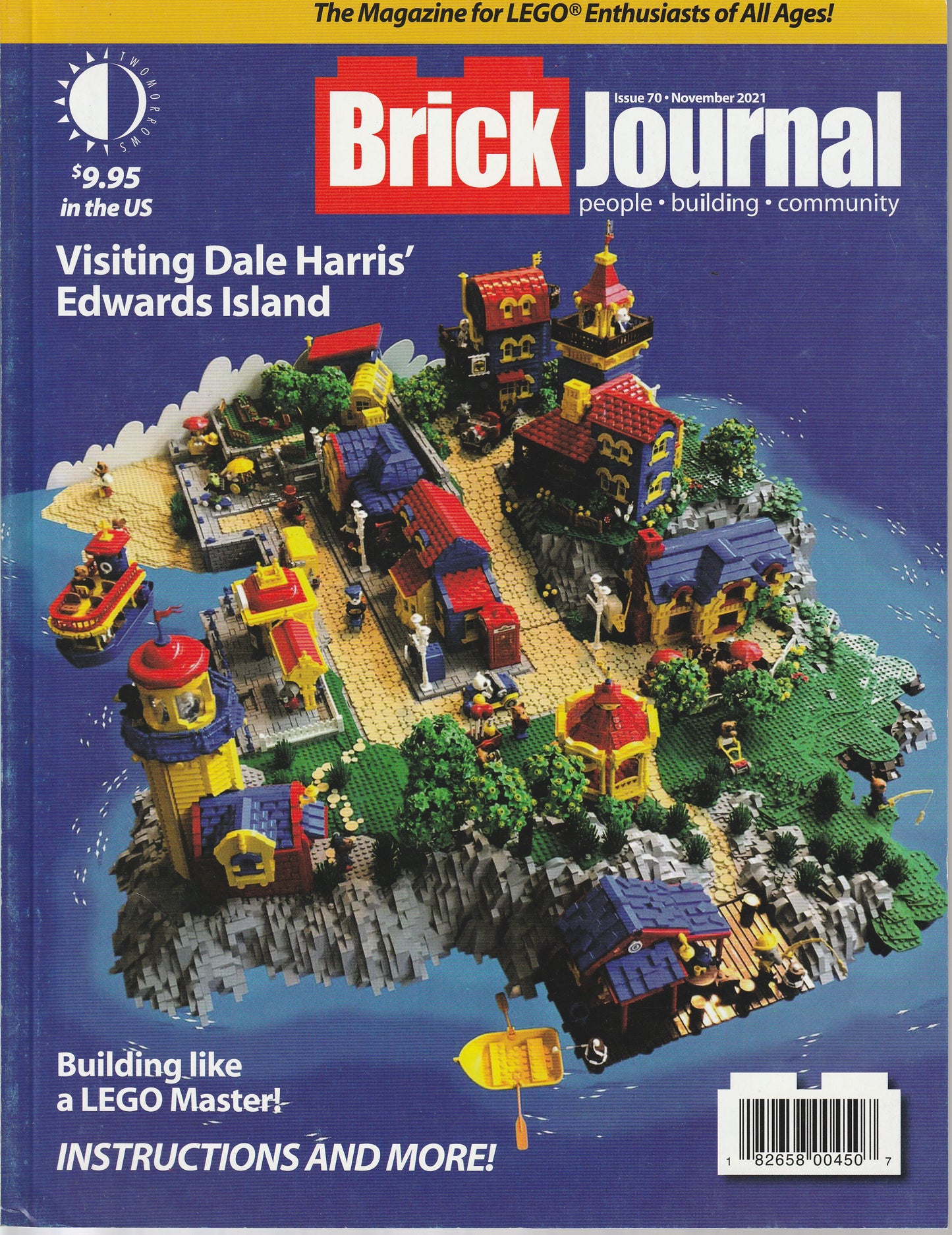 BRICK JOURNAL #70 - TWOMORROWS PUBLISHING - NOV 2021