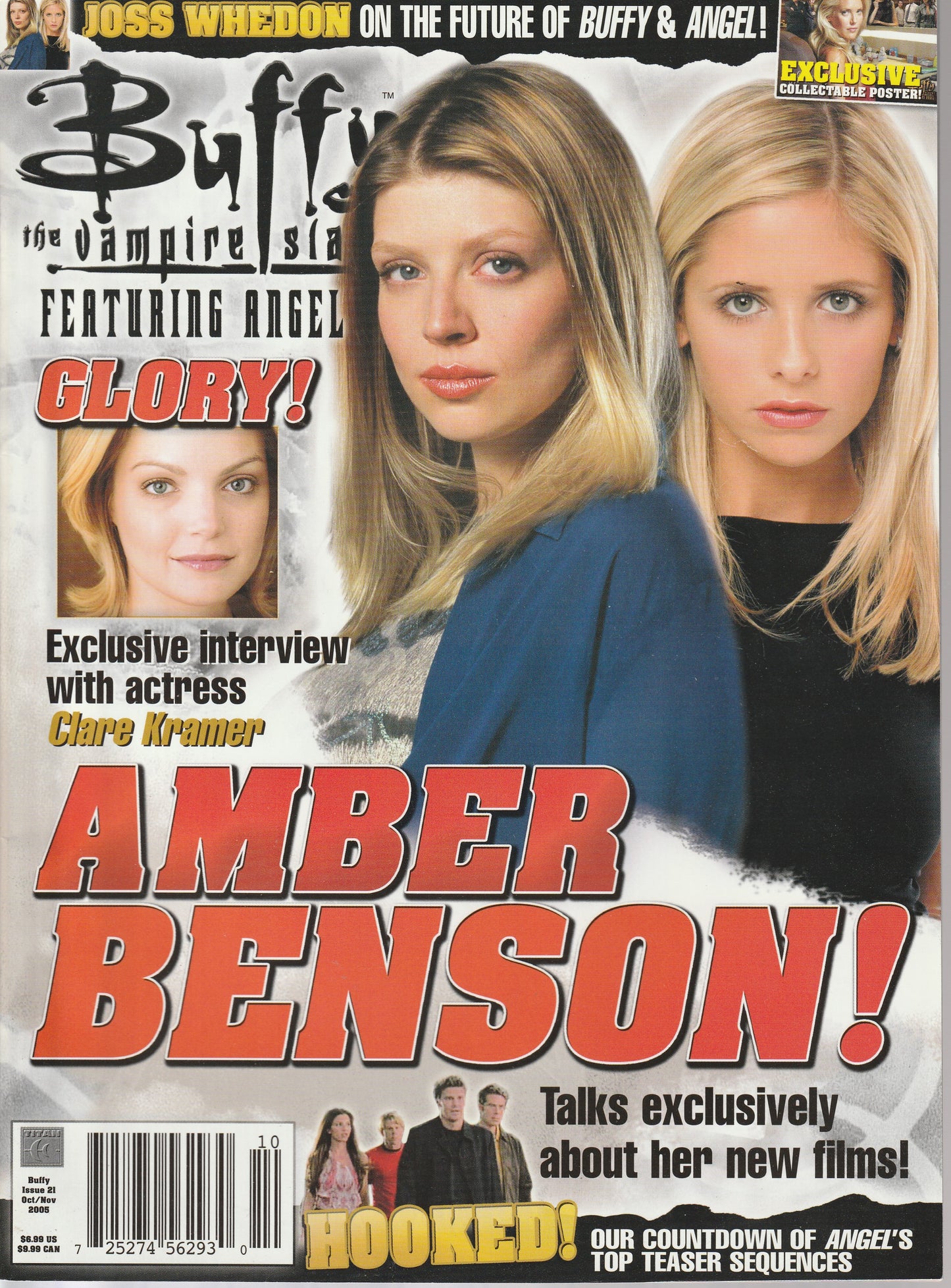 BUFFY THE VAMPIRE SLAYER MAGAZINE #21 - OCT/NOV 2005 - TITAN