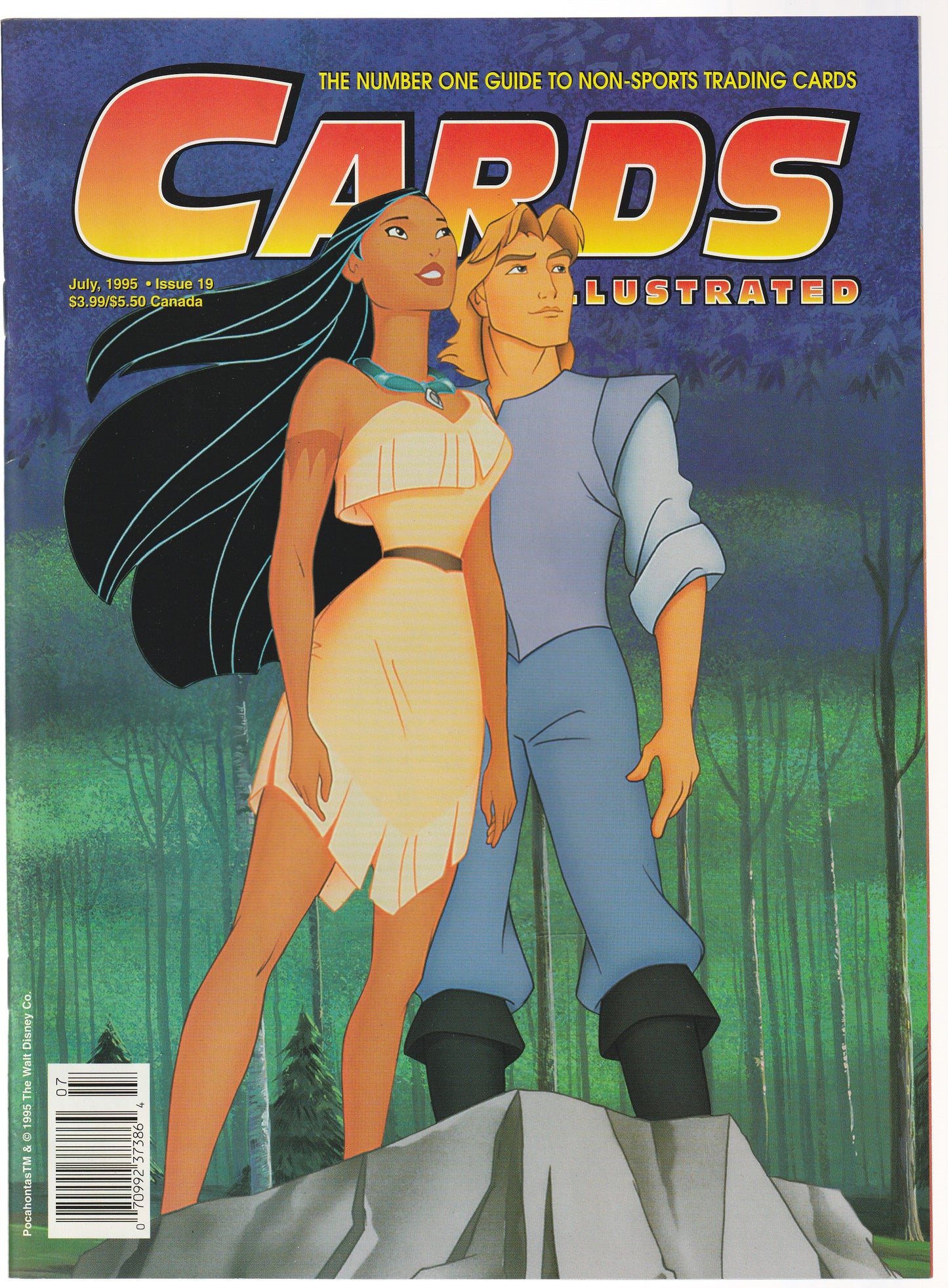 CARDS ILLUSTRATED #19 * DISNEY'S POCAHONTAS