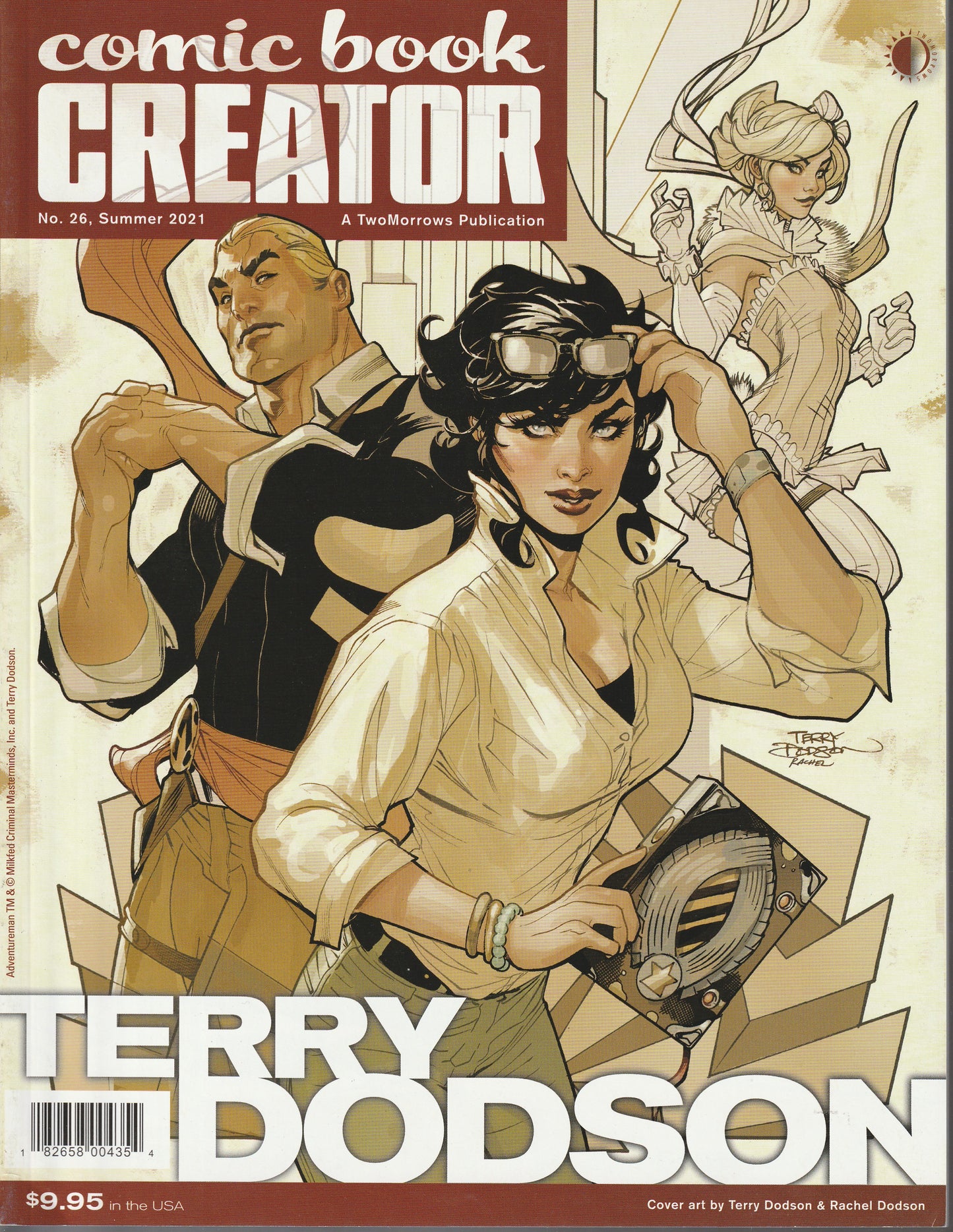COMIC BOOK CREATOR #26 - TWOMORROWS PUBLISHING (SUMMER 2021)
