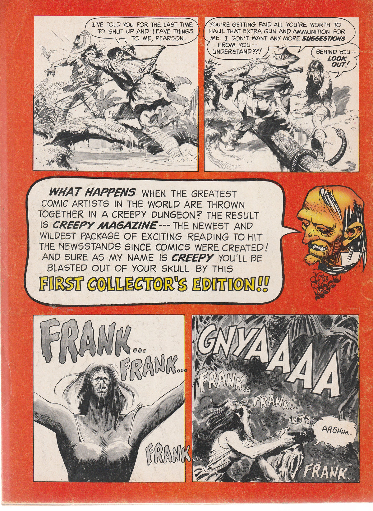 CREEPY #1 || A WARREN MAGAZINE || NOV 4 1964 || (6.5-7.0)