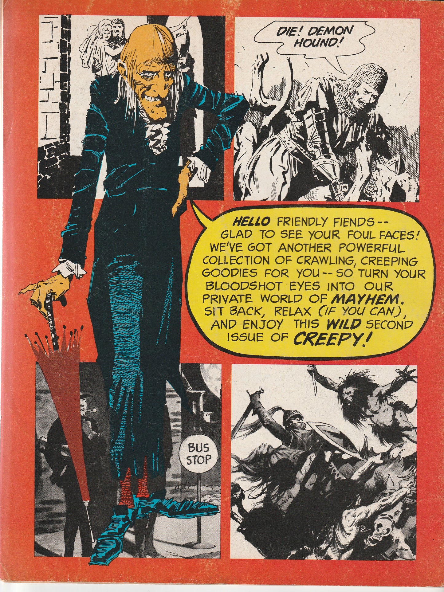 CREEPY #2 || A WARREN MAGAZINES || JAN 28 1965 || (6.0-6.5)