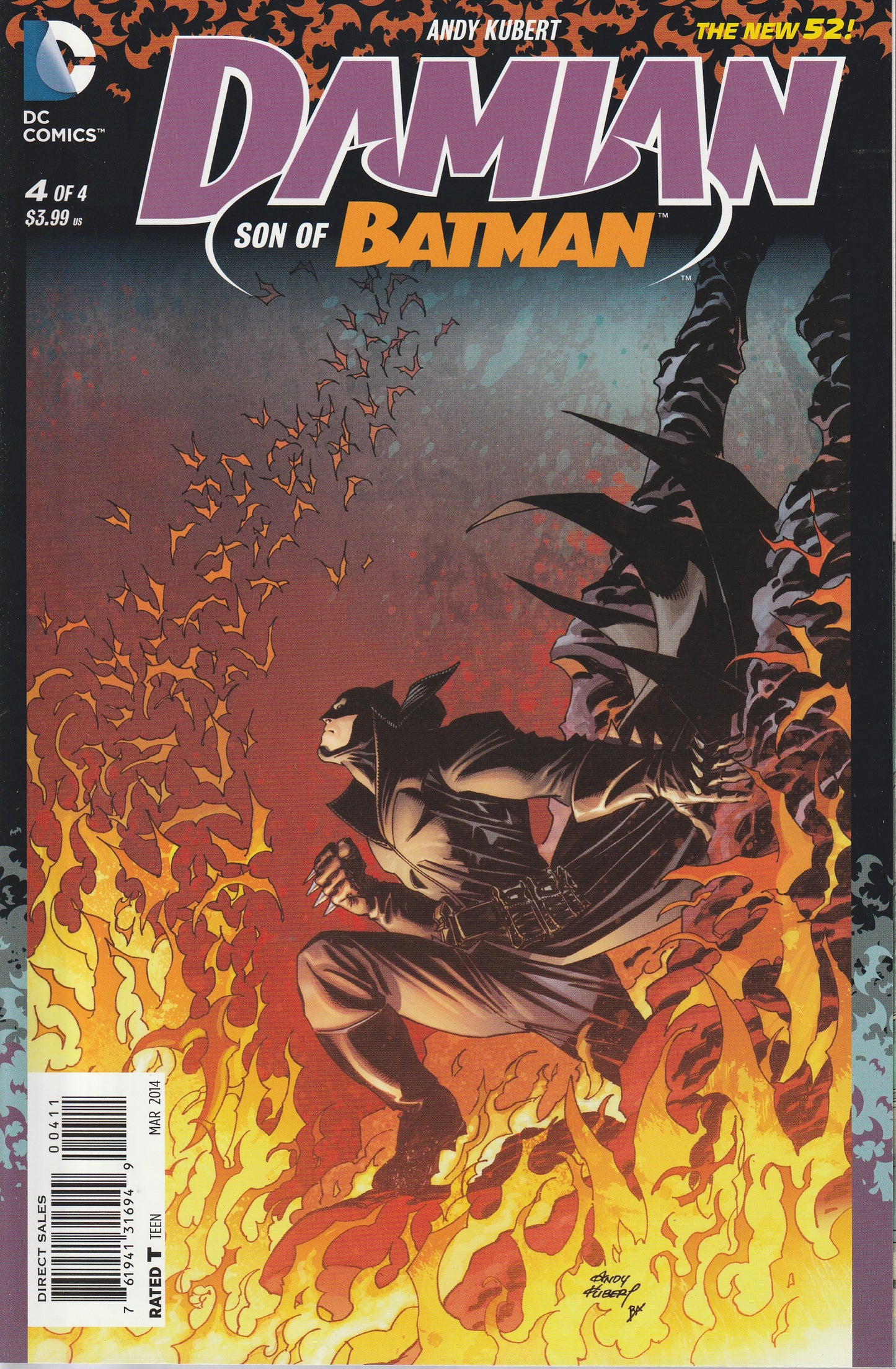 DAMIAN SON OF BATMAN 1-4 * DC COMICS - 2014/14
