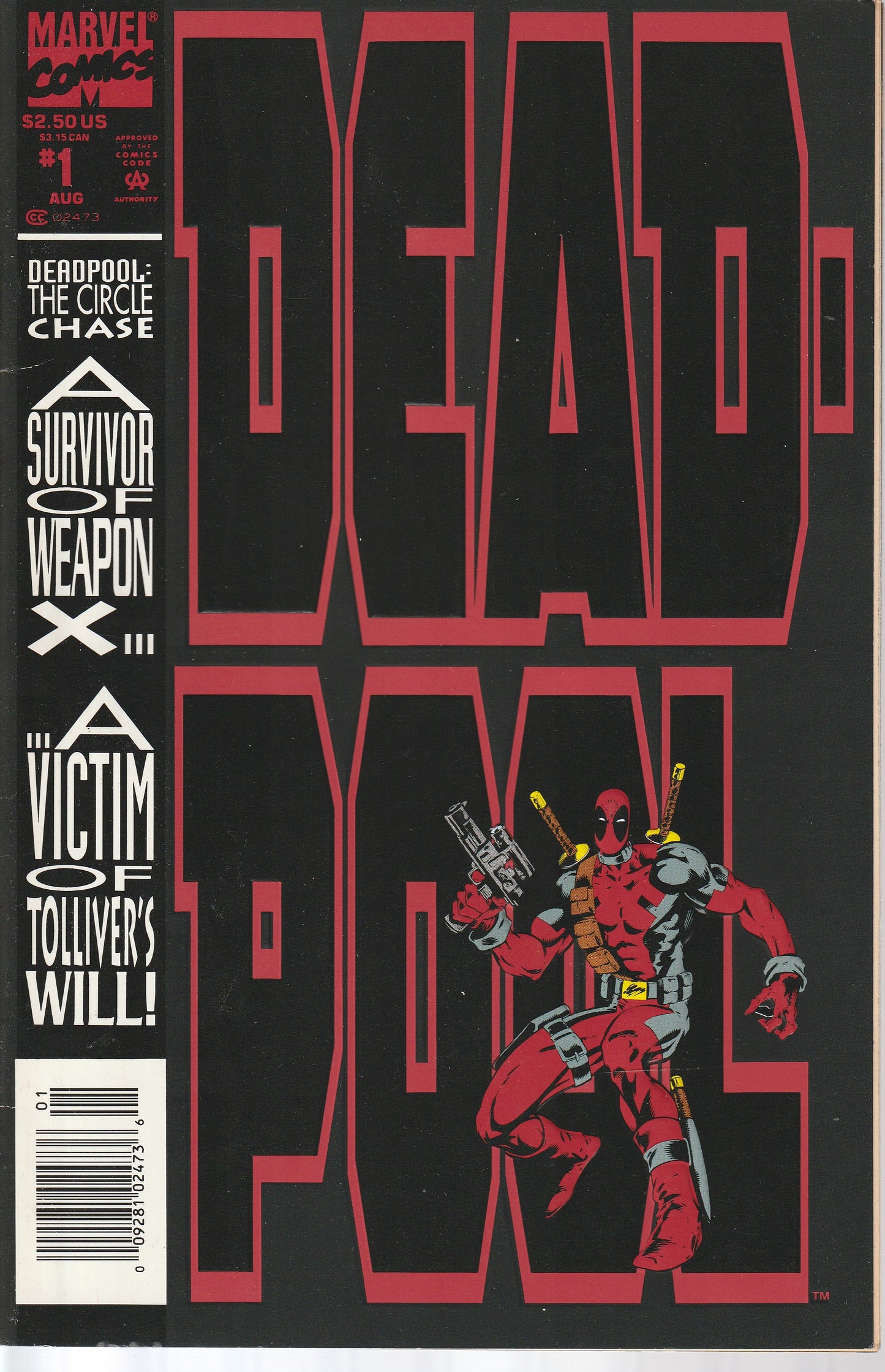 DEADPOOL #1 AUG 1993