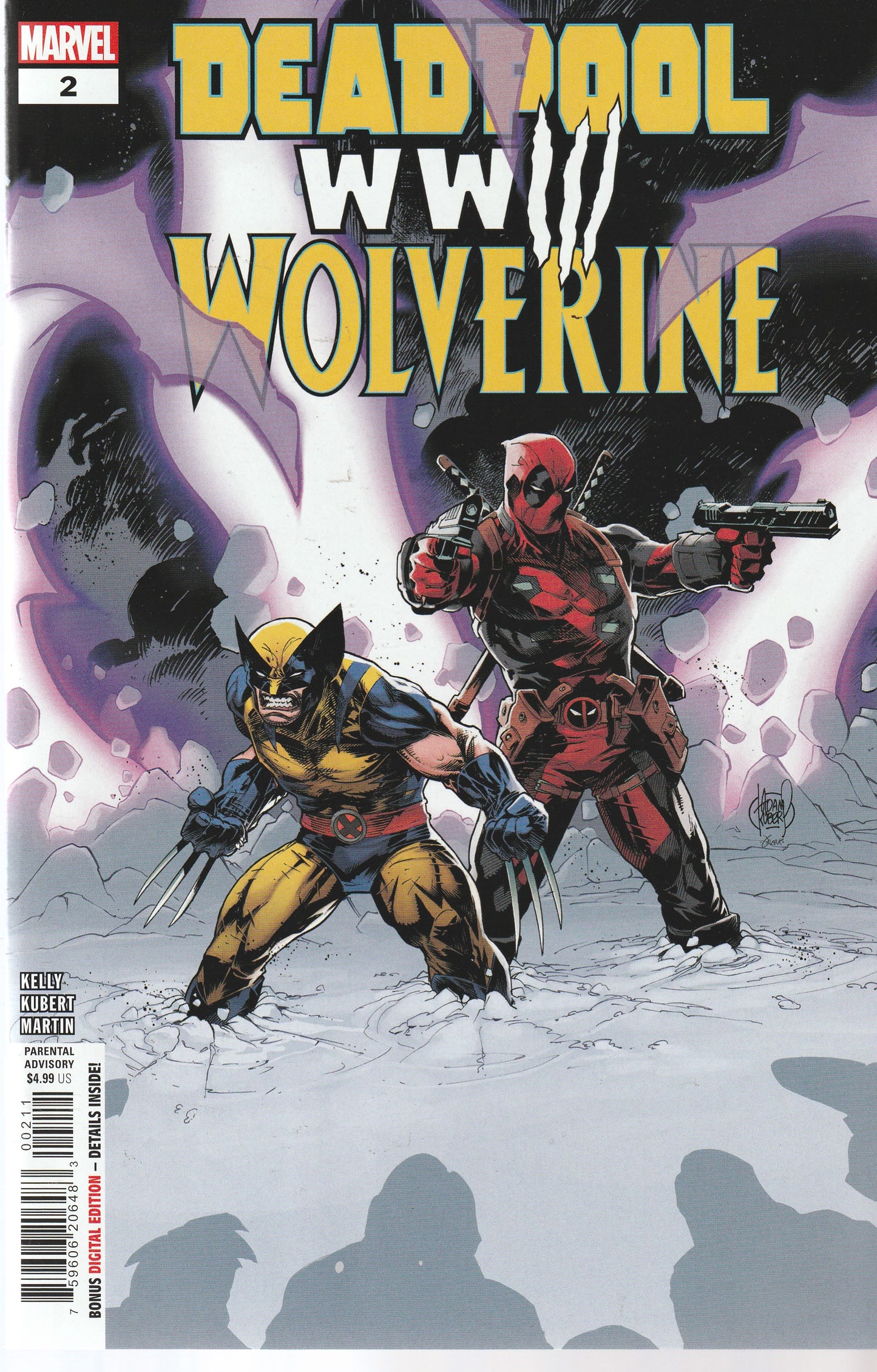 DEADPOOL WOLVERINE : WWIII #1-3 || MARVEL COMICS || 2024