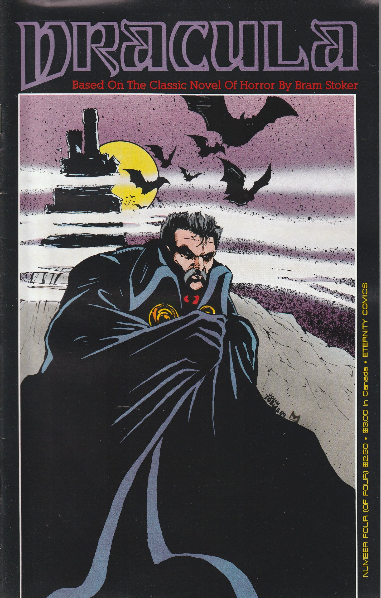 DRACULA 1-4 * ETERNITY/MALIBU - 1990
