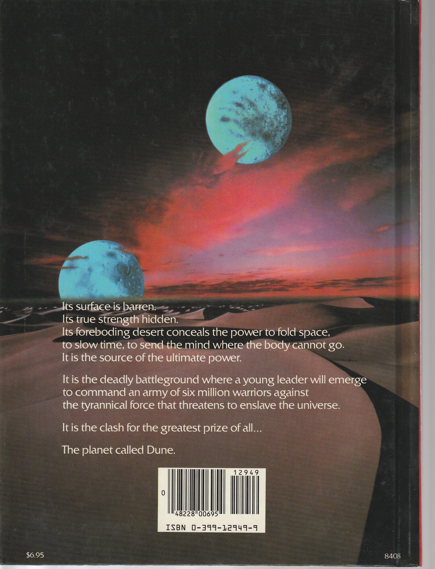 THE DUNE STORYBOOK by JOAN D. VINGE - G.P. PUNAM'S SONS 1984