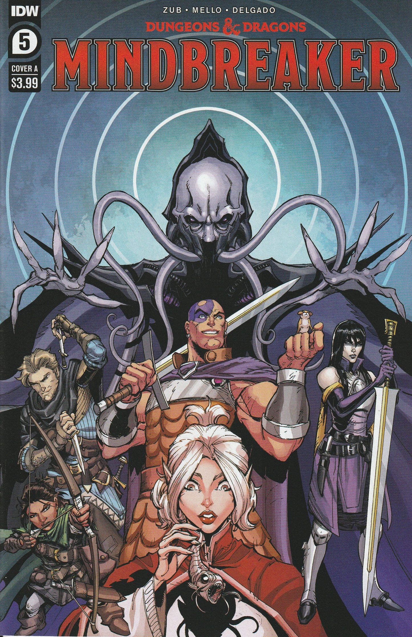 Dungeons & Dragons Mindbreaker 1-5 * COMPLETE SET