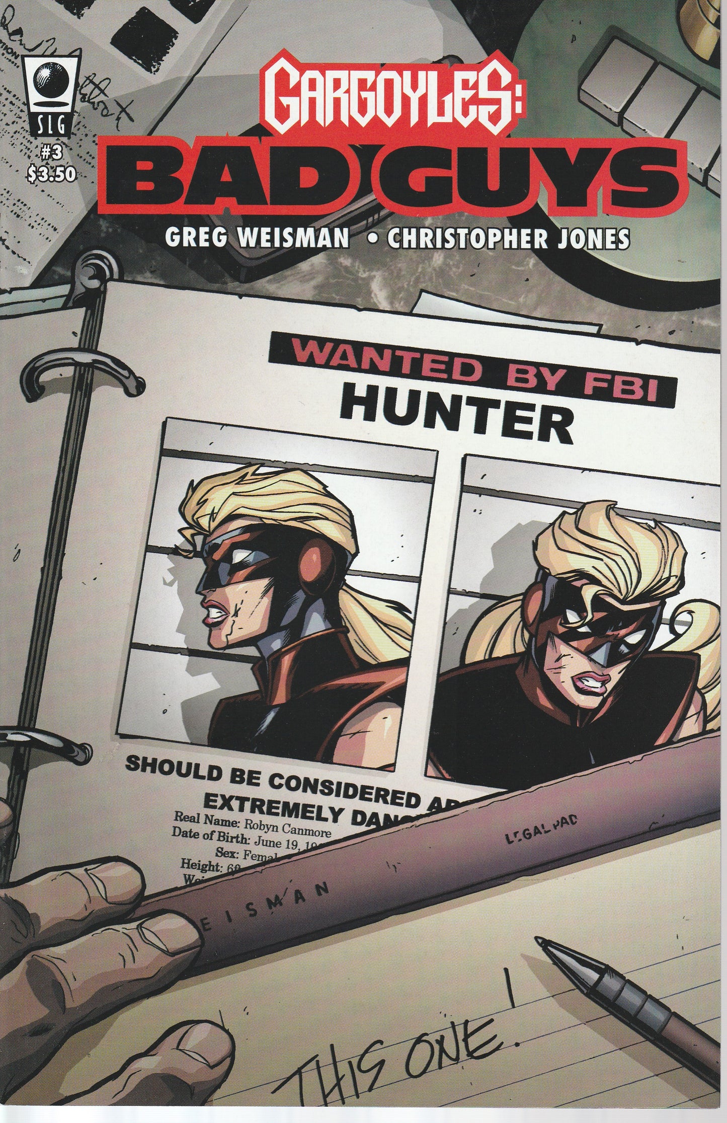 GARGOYLES : BAD GUYS #3