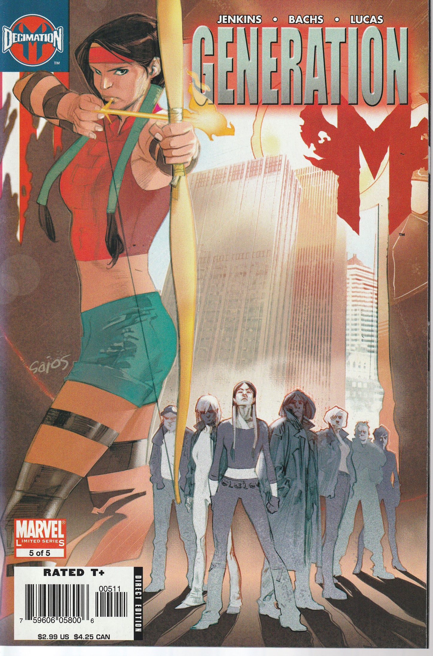 GENERATION M 1-5 * MARVEL COMICS - JAN 2006