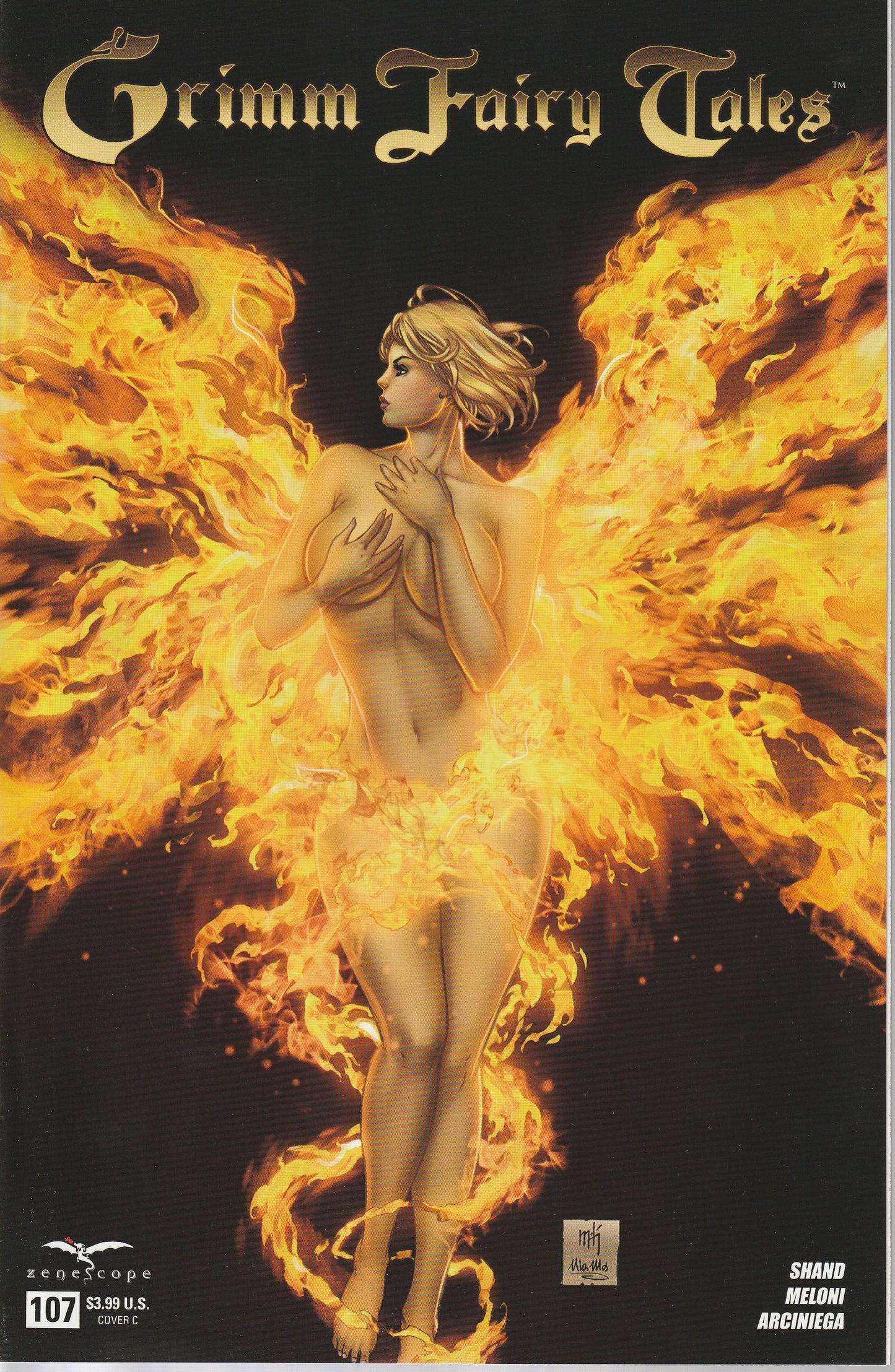 GRIMM FAIRY TALES #107 - ZENESCOPE - FEB 4 2015 - ALL 3 COVERS