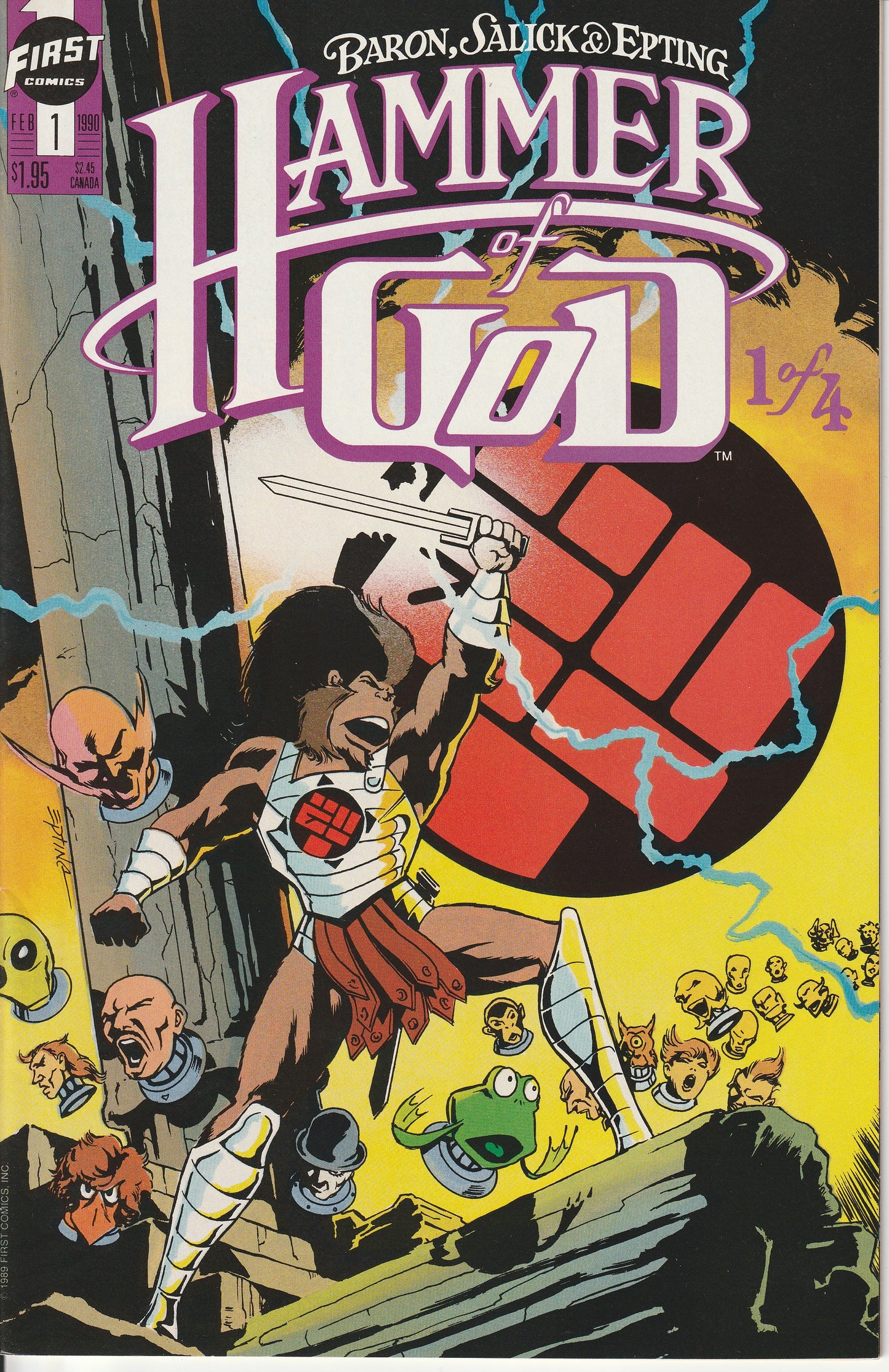 HAMMER OF GOD COMIC LOT * 2 COMPLETE SETS * NEXUS