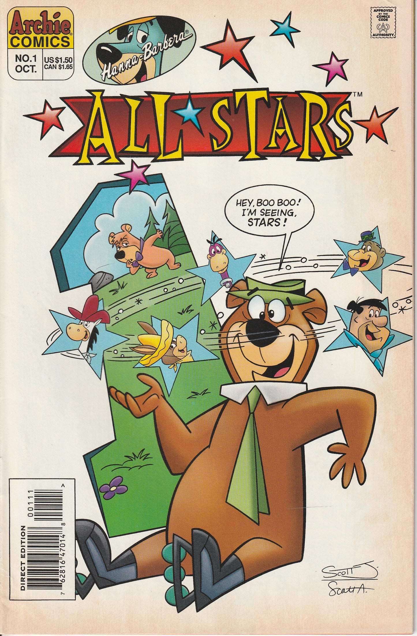 HANNA BARBERA ALL STARS 1-4