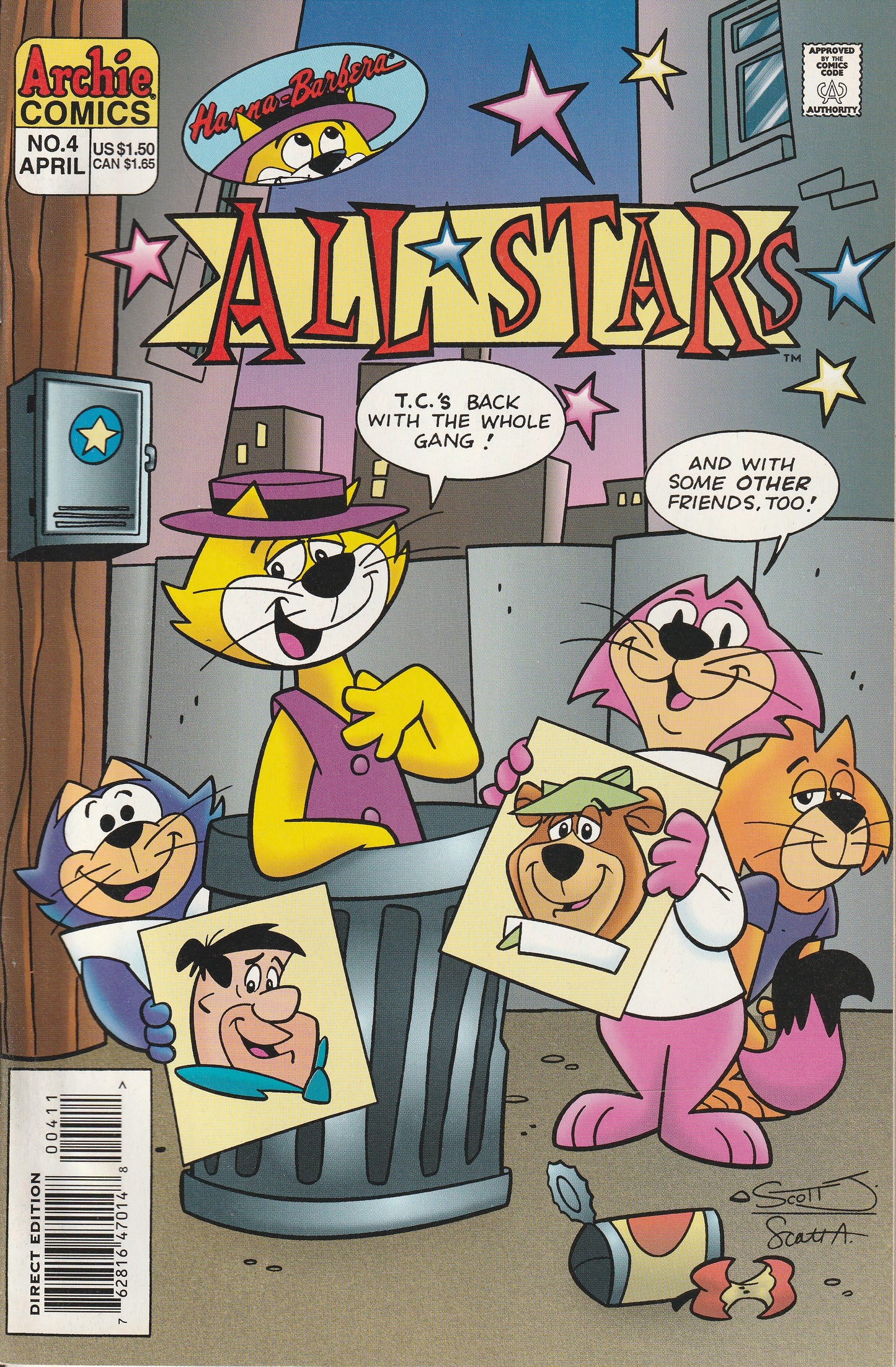 HANNA BARBERA ALL STARS 1-4