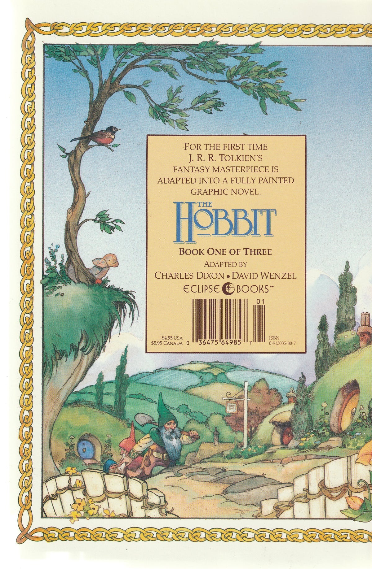 THE HOBBIT #1 || ECLIPSE BOOKS || JAN 1990 || NM+