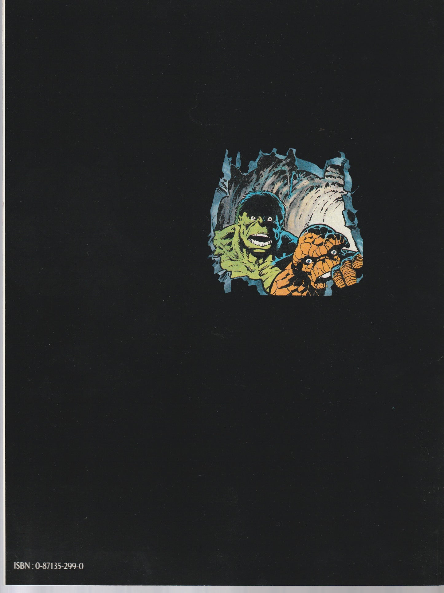 MARVEL GRAPHIC NOVEL #29 || HULK & THING in THE BIG CHANGE || JAN 1987