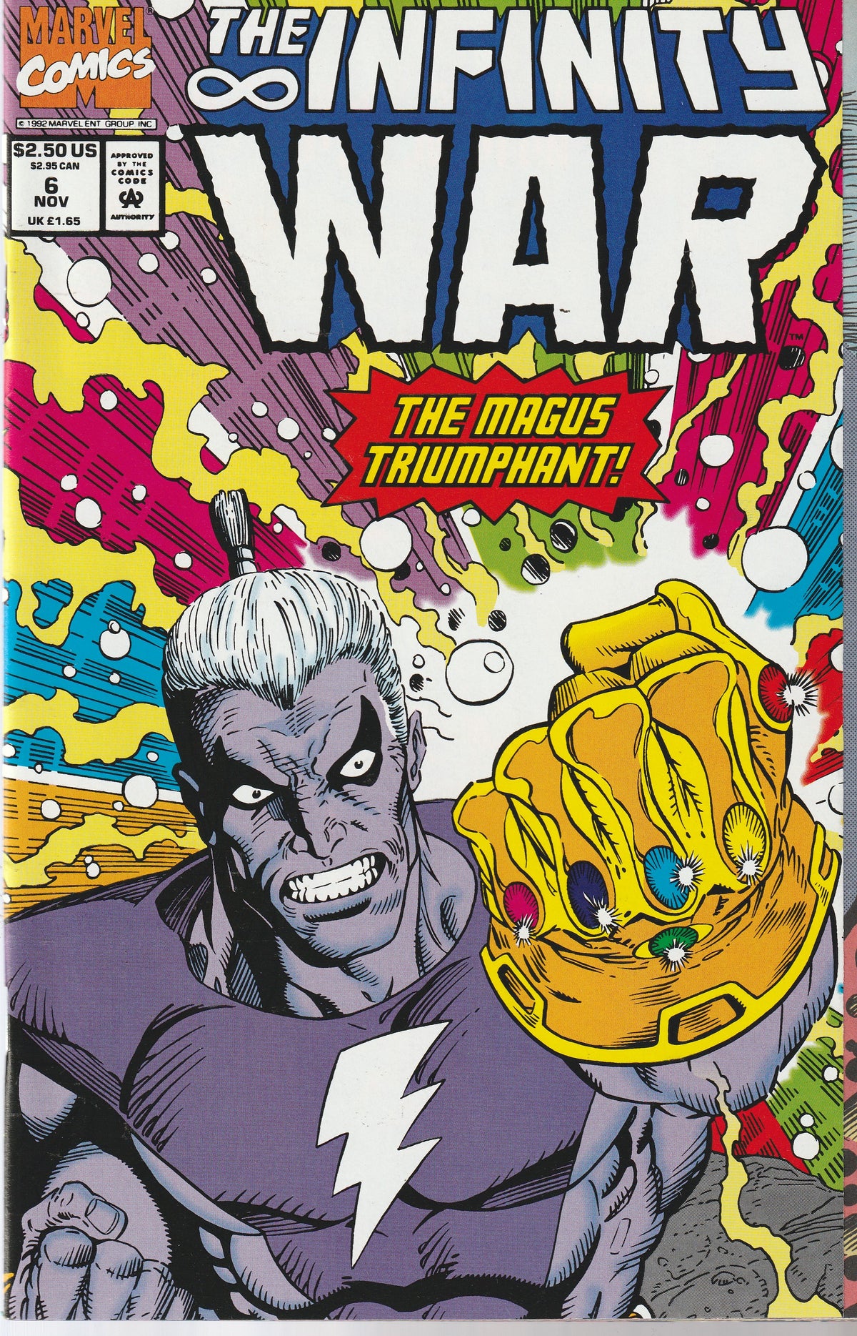 INFINITY WAR 1-6 || MARVEL COMICS || JUN 1992