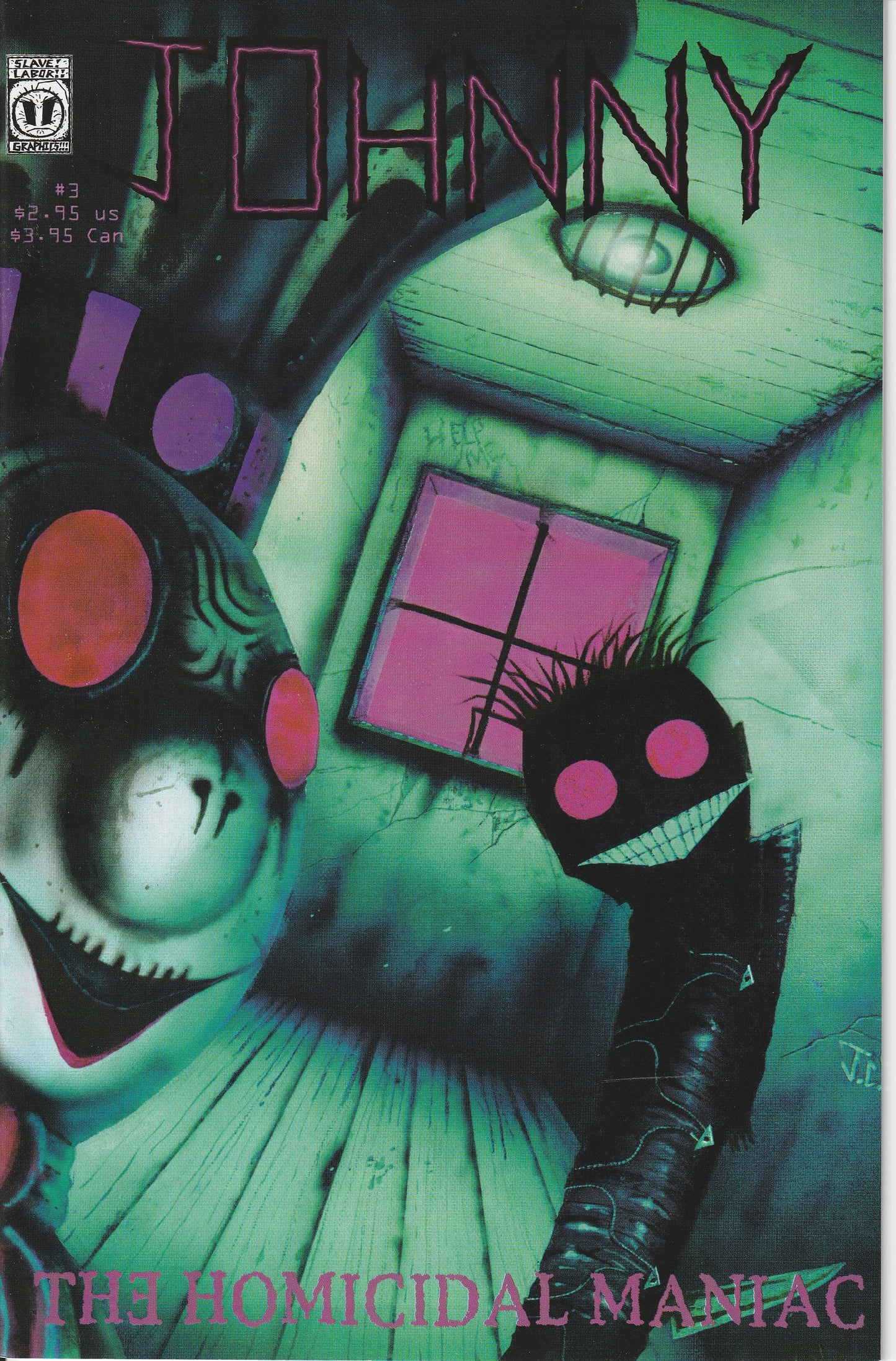 JOHNNY THE HOMICIDAL MANIAC #3 (4TH PRINT)
